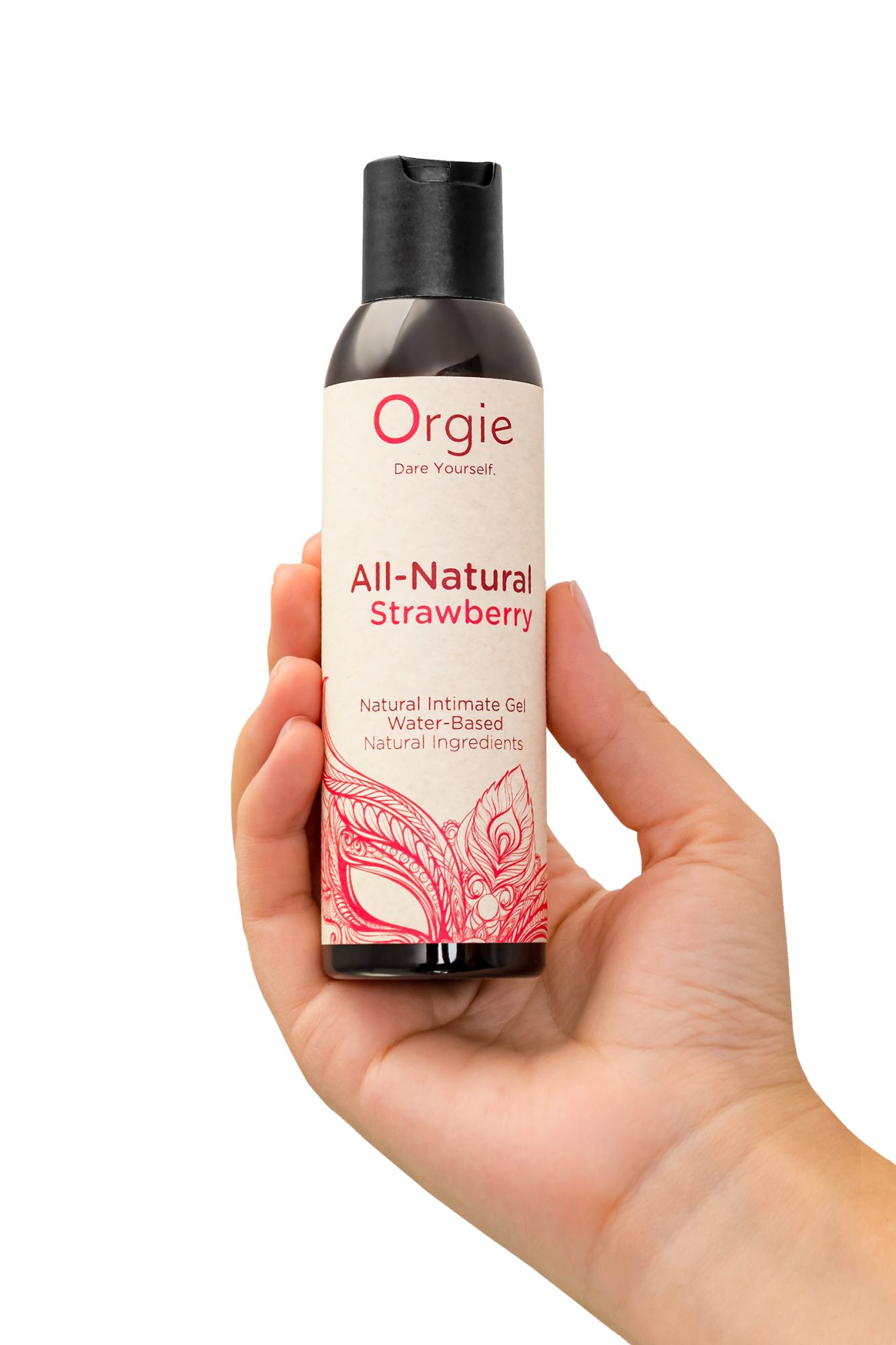 интимный гель orgie all - natural strawberry на водной основе, 150 мл в Новом Уренгое