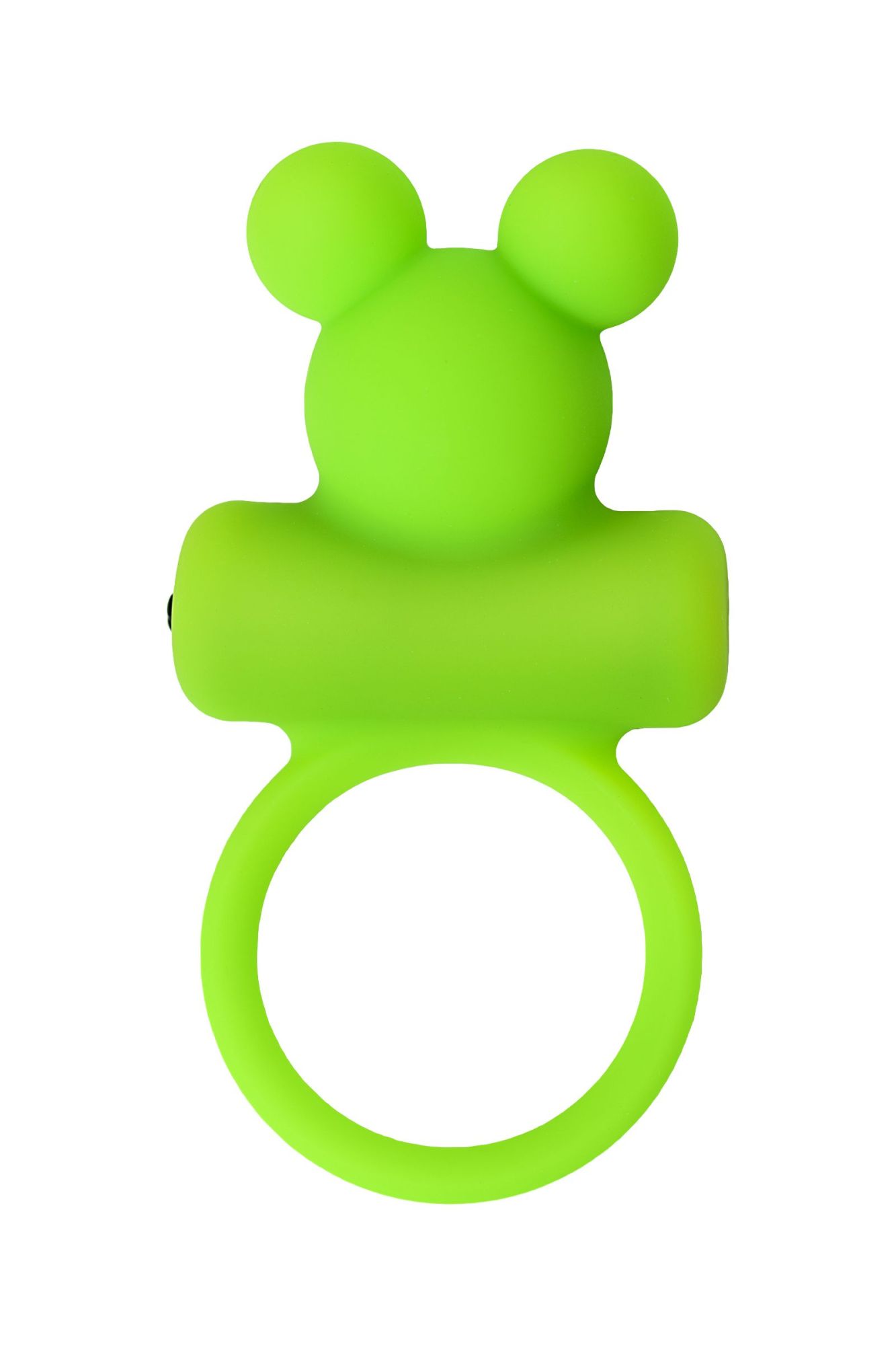 виброкольцо на пенис a-toys by toyfa chio, силикон, зеленое, 8,1 см, ø 3,1 см в Новом Уренгое