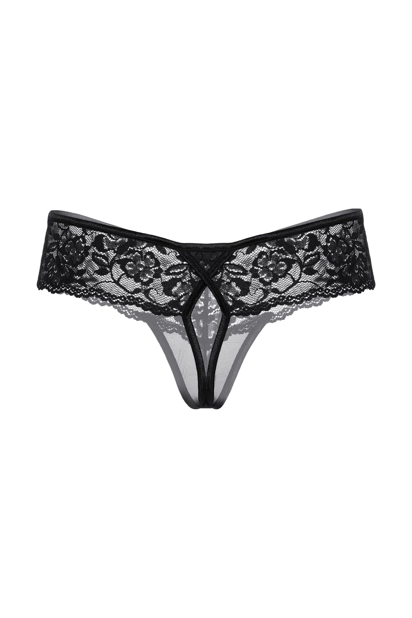 Эротическое трусики кружевные softline collection, черный, m/l в Новом Уренгое