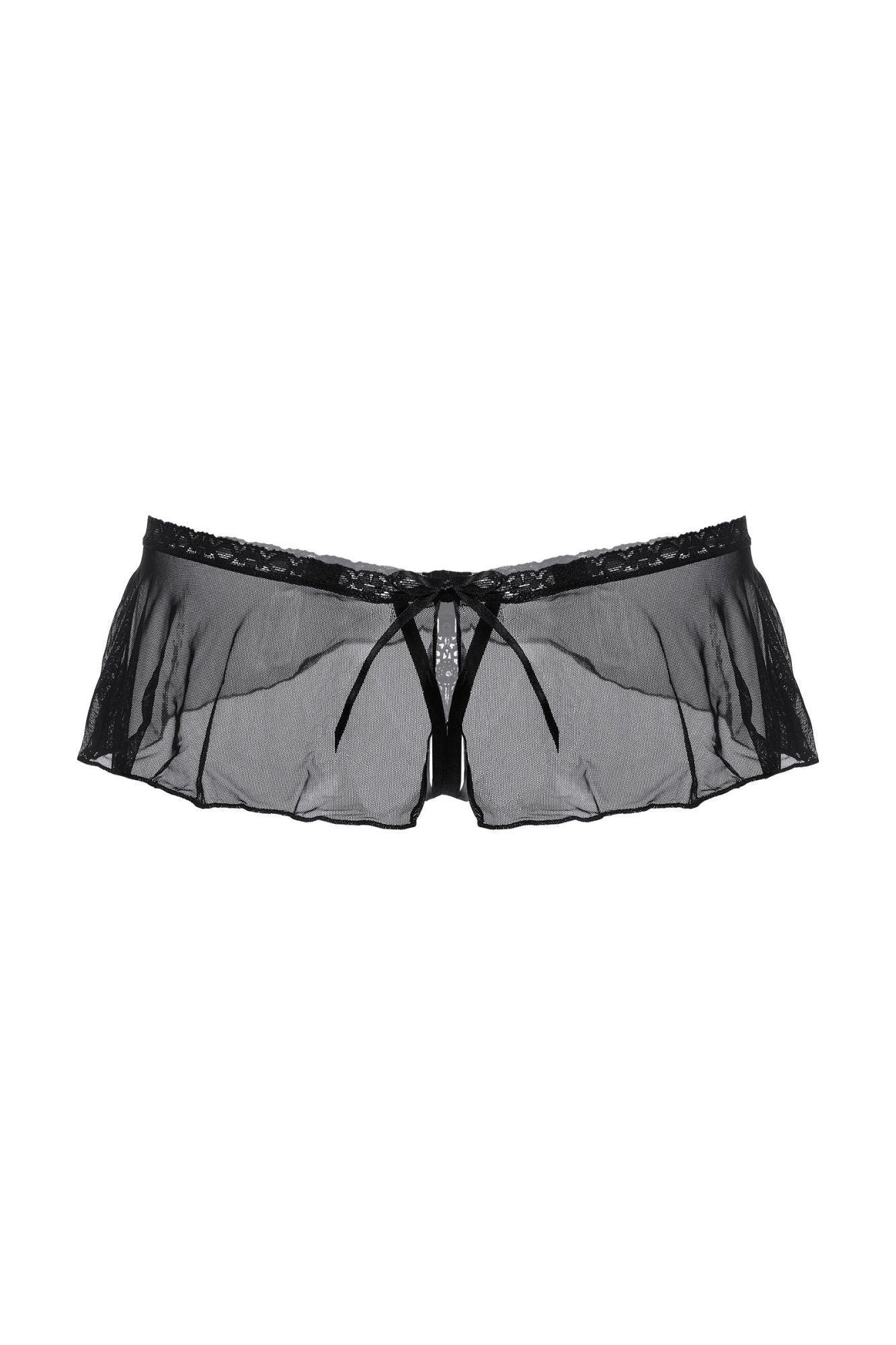 Эротическое стринги с юбочкой softline collection, черный, s/m в Новом Уренгое
