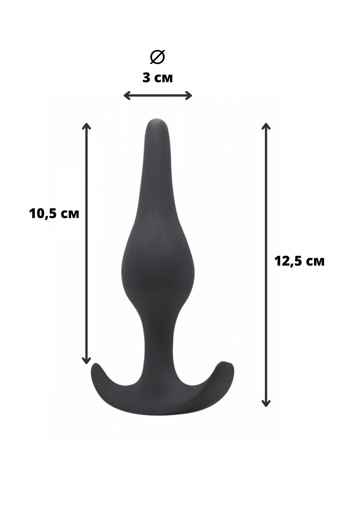 анальная пробка spice it up smooth black 8008-01lola в Новом Уренгое