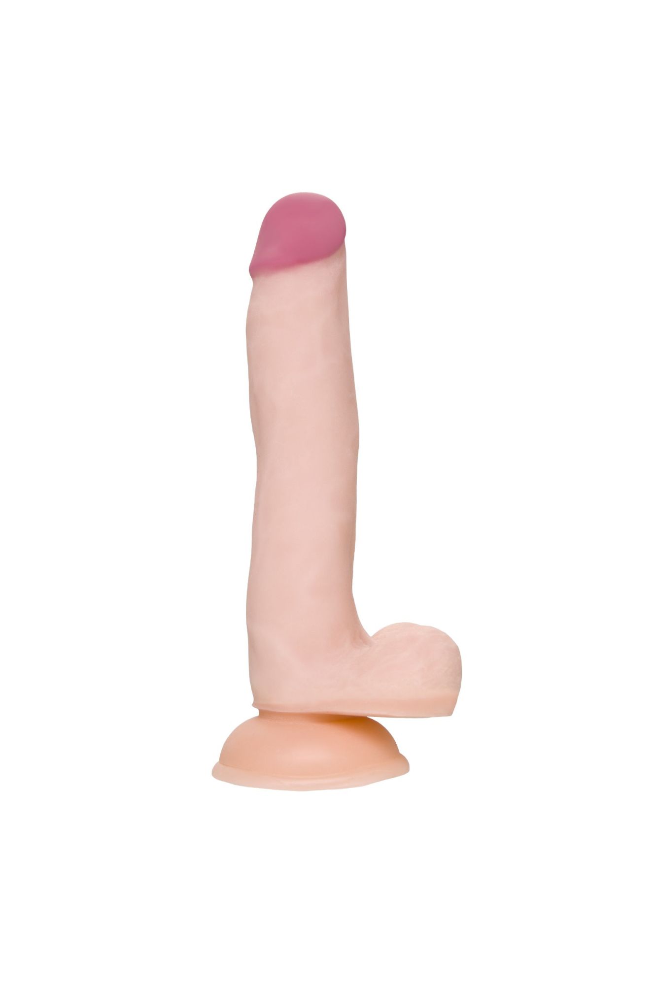 реалистичный гибкий фаллоимитатор a-toys by toyfa minc, tpe, 21 см в Новом Уренгое