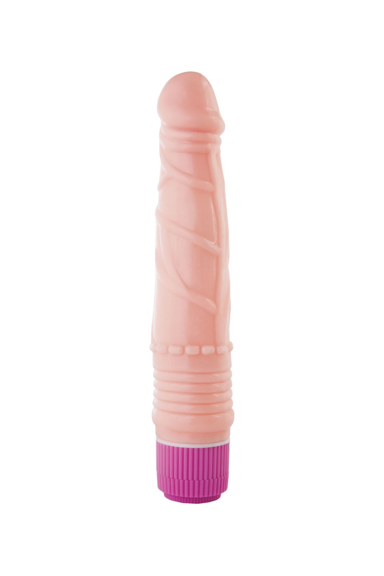 реалистичный вибратор toyfa a-toys ponk, pvc, телесный, 22 см в Новом Уренгое