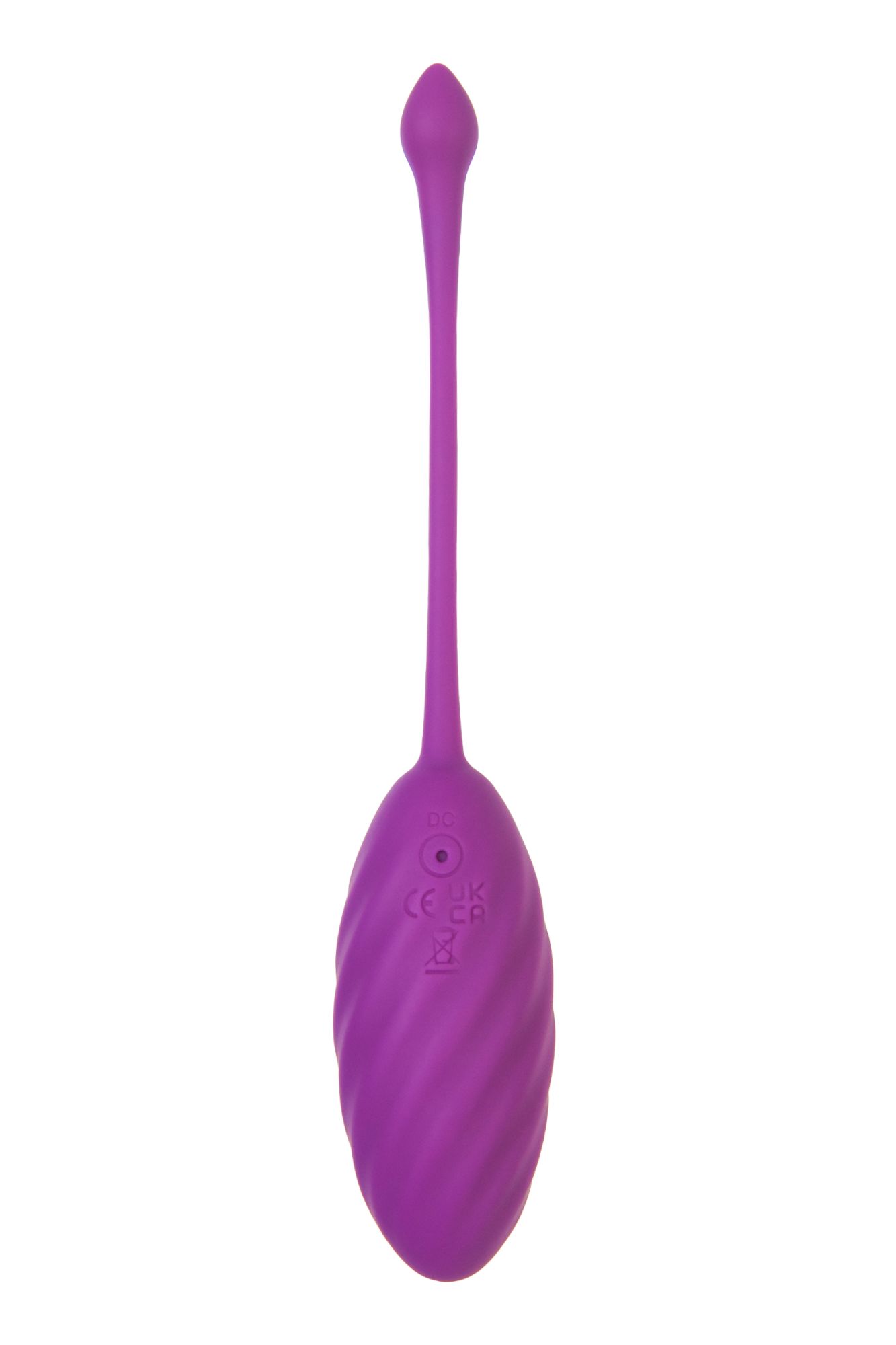 виброяйцо a-toys purr, силикон, фиолетовый, 18 см в Новом Уренгое