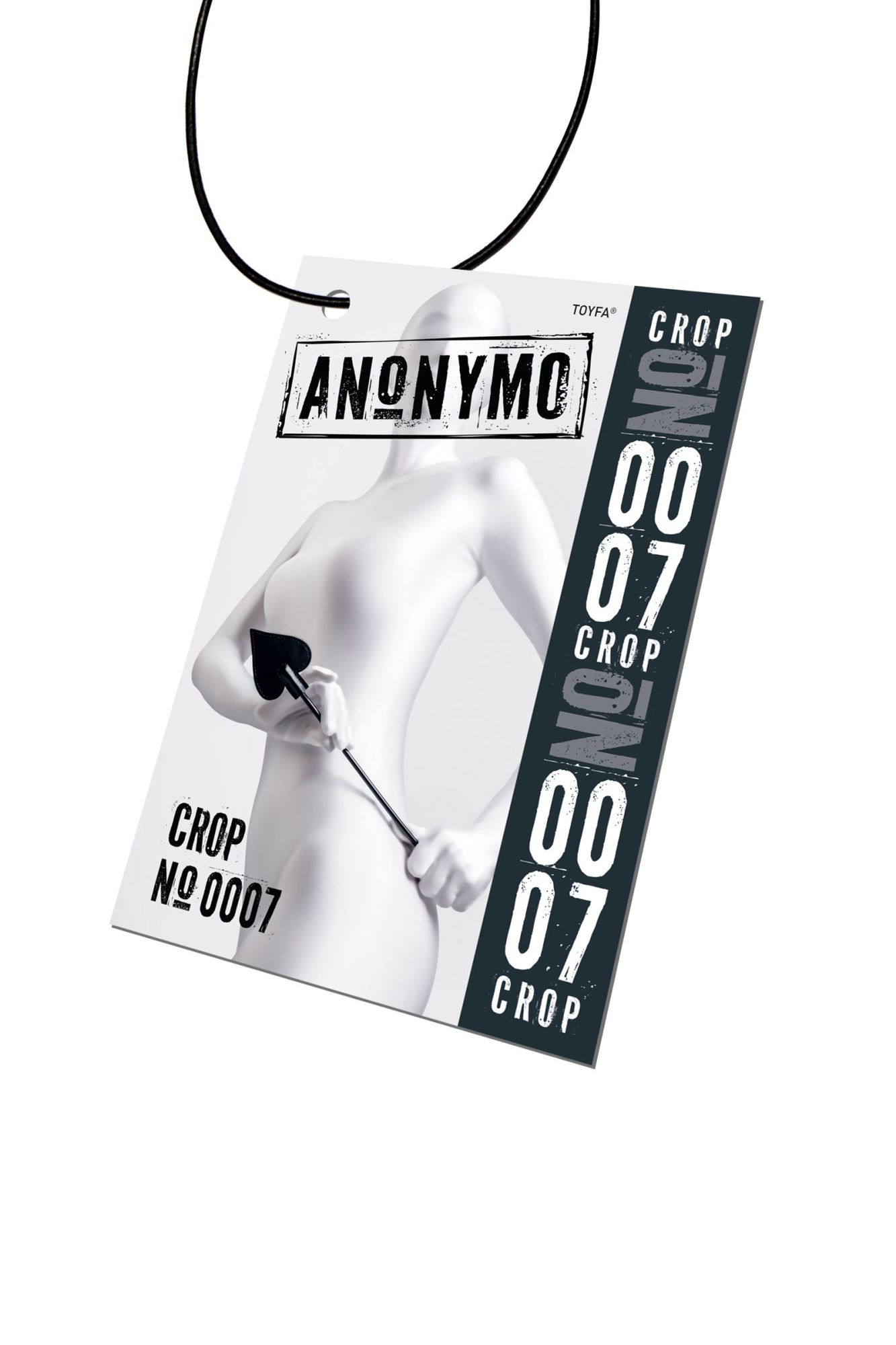 стек anonymo #0007, pu кожа, чёрный, 36 см в Новом Уренгое