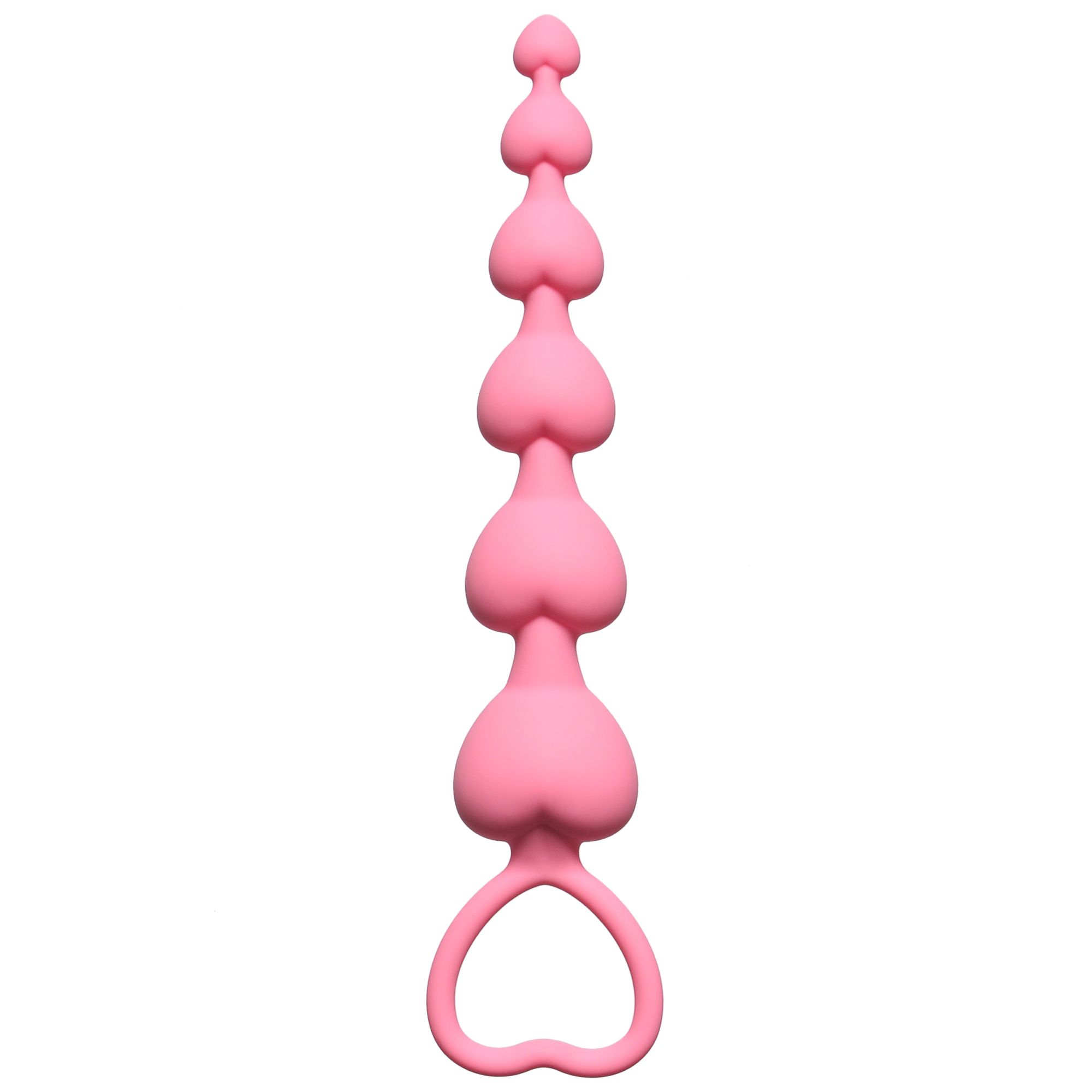 анальная цепочка heart's beads  pink 4101-01lola в Новом Уренгое