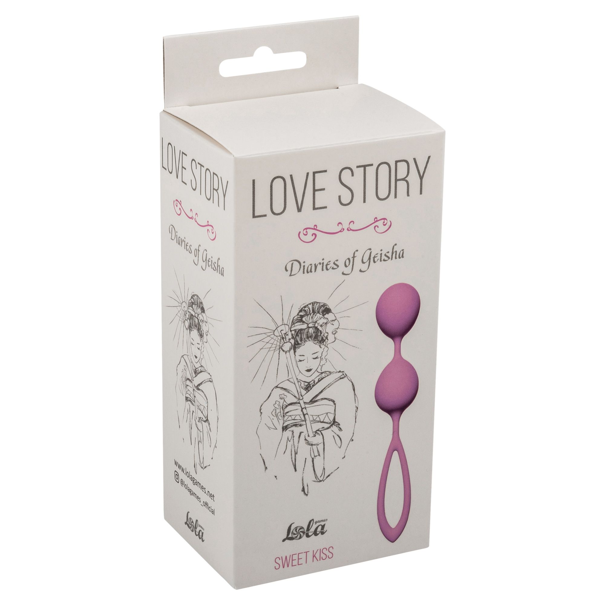 вагинальные шарики love story diaries of a geisha sweet kiss 3005-01lola в Новом Уренгое