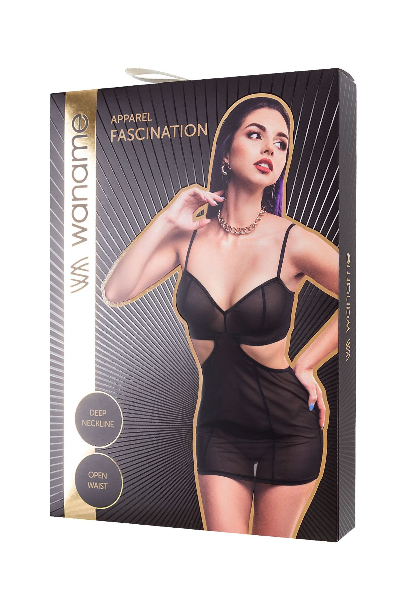 Эротическое комбинация waname fascination черная (54-56) в Новом Уренгое