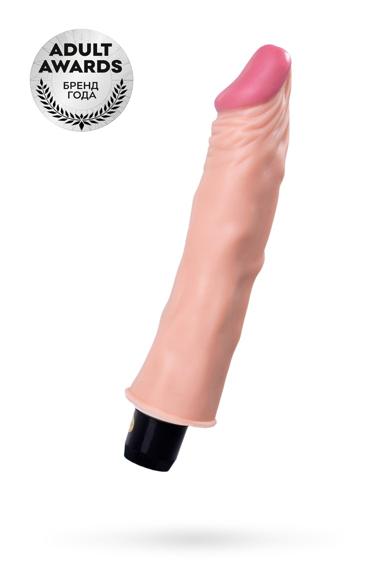 реалистичный вибратор toyfa  a-toys, pvc, телесный, 21 см в Новом Уренгое