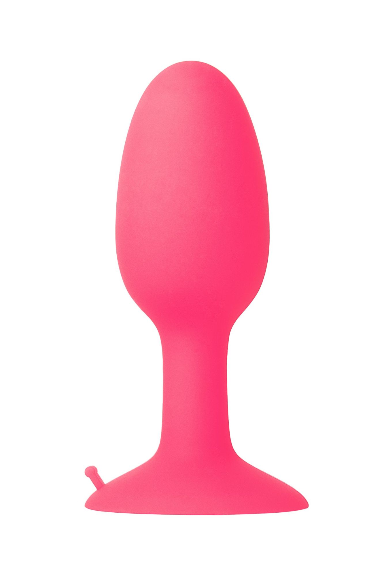 анальная втулка toyfa popo pleasure, со стальным шариком внутри, силикон, розовая, 10,5 см в Новом Уренгое