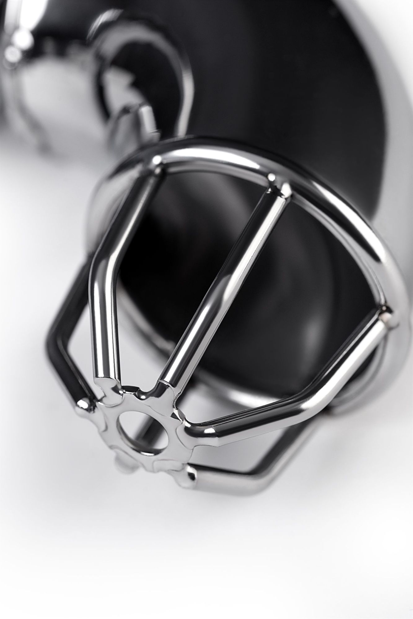 пояс верности мужской toyfa metal с открытой головкой, серебряный, 13 см в Новом Уренгое