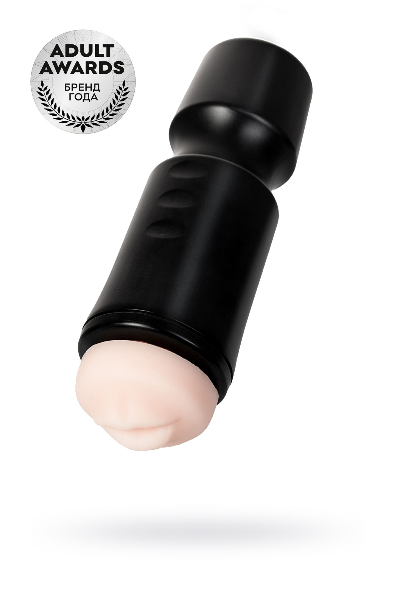 мастурбатор toyfa a-toys denna, рот, tpe, черный, 24 см, 7,6 см в Новом Уренгое
