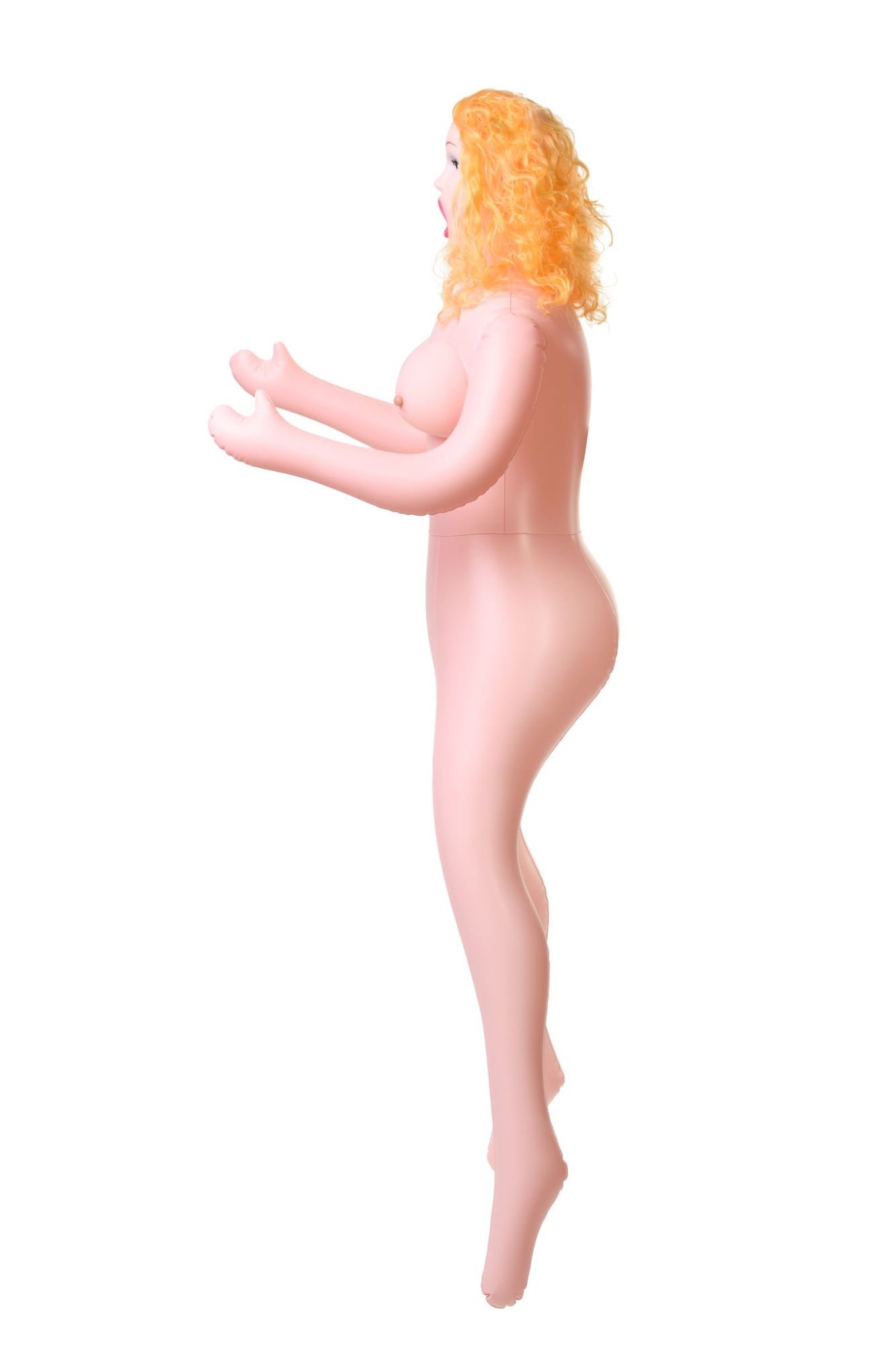 кукла надувная dolls-x by toyfa celine с реалистичной головой, блондинка, с тремя отверстиями в Новом Уренгое