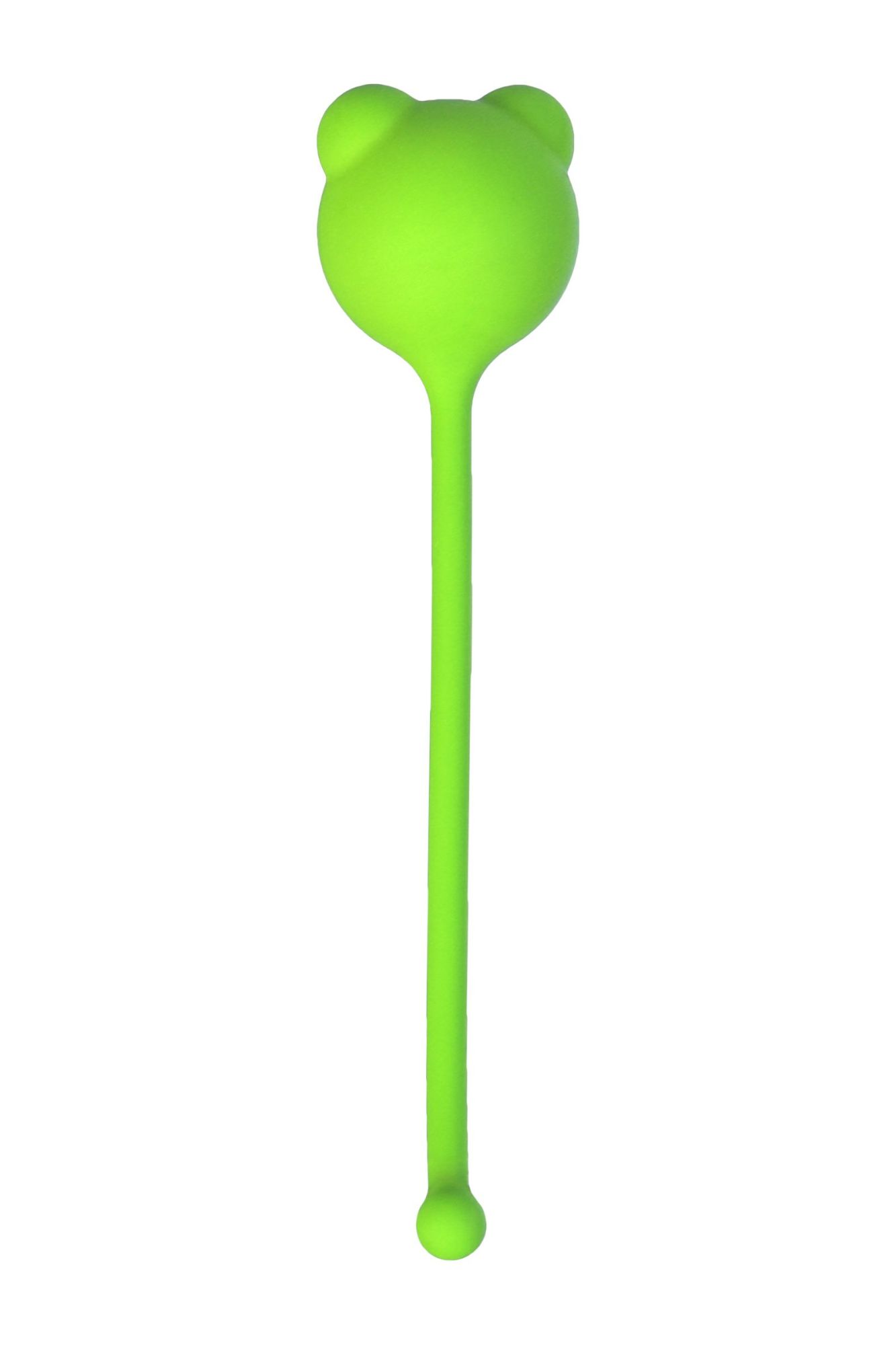 вагинальный шарик a-toys by toyfa tigo, силикон, зеленый, 12,4 см ø 2,7 см в Новом Уренгое