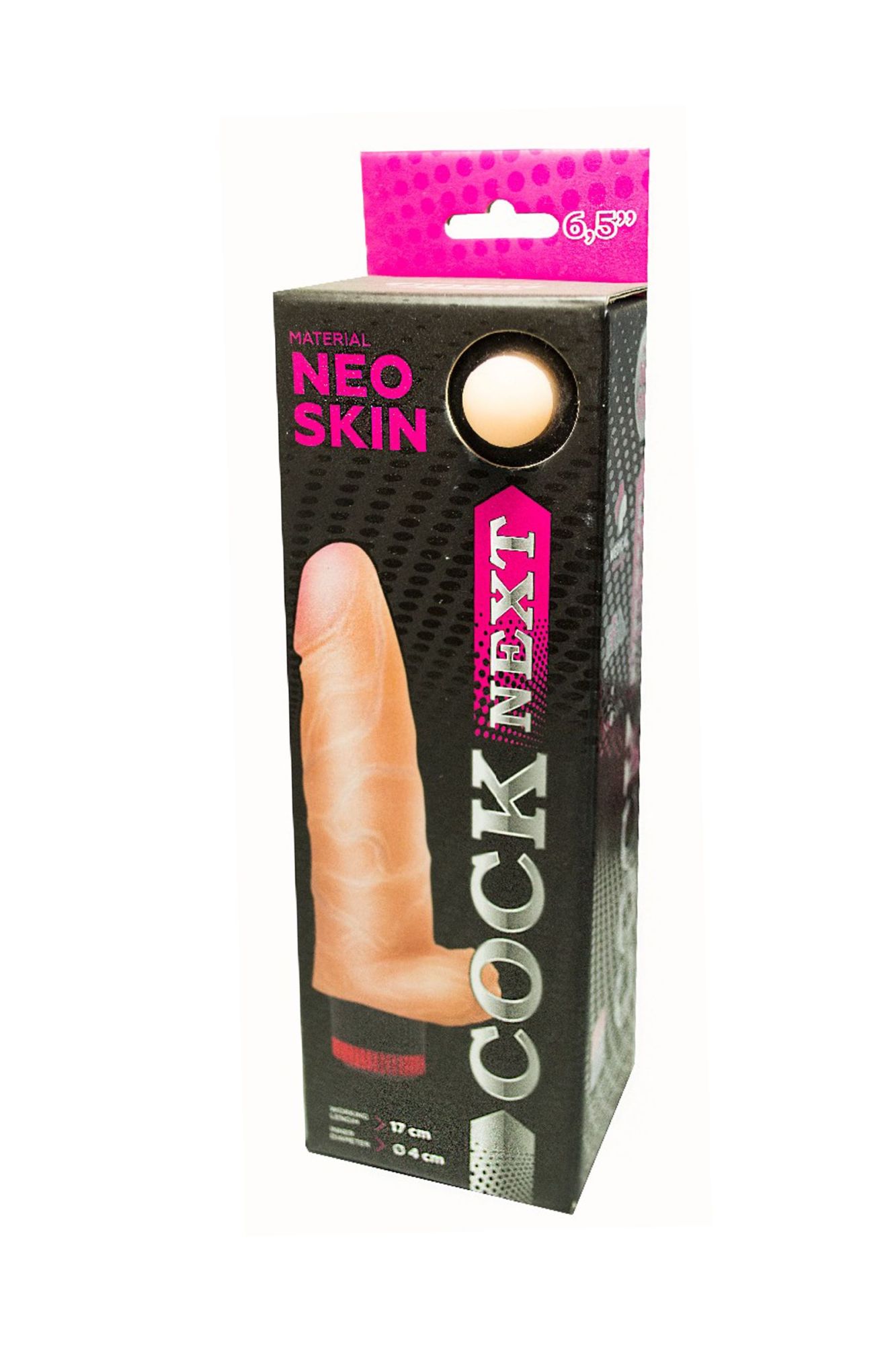 вибромассажёр-реалистик cock next lovetoy, tpr, телесный, 17 см в Новом Уренгое