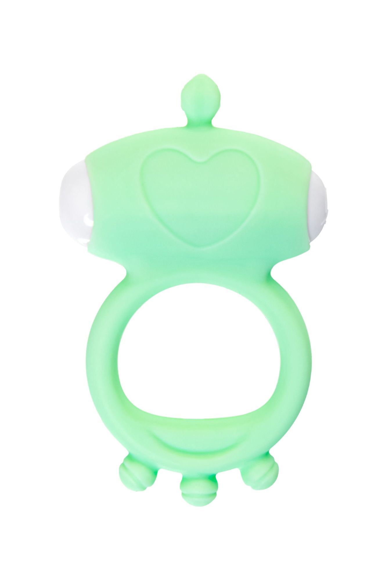 виброкольцо на пенис a-toys by toyfa fowd, силикон, зеленое, ø 2,6 см в Новом Уренгое