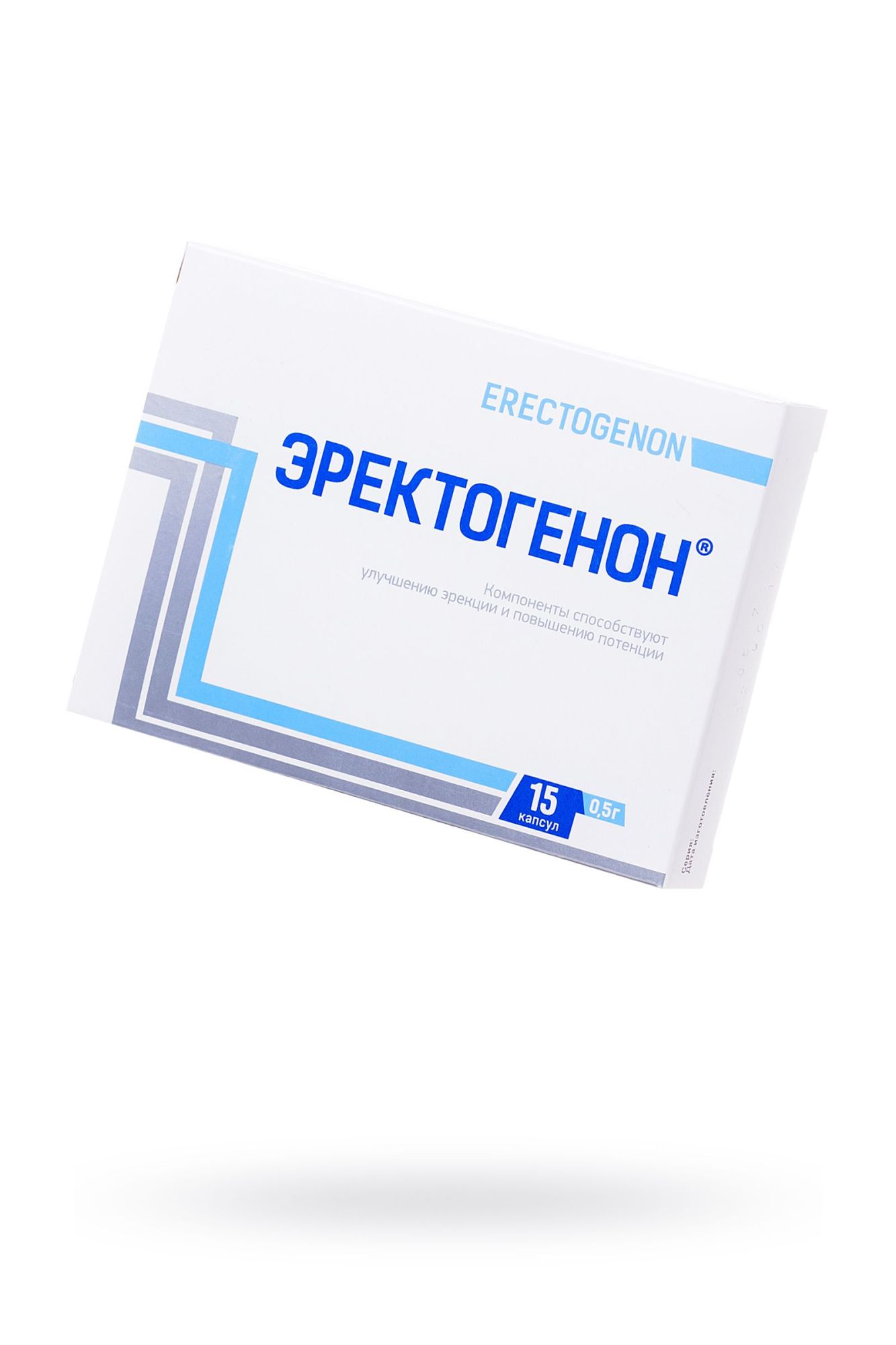капсулы для мужчин «эректогенон»,15 капсул в Новом Уренгое