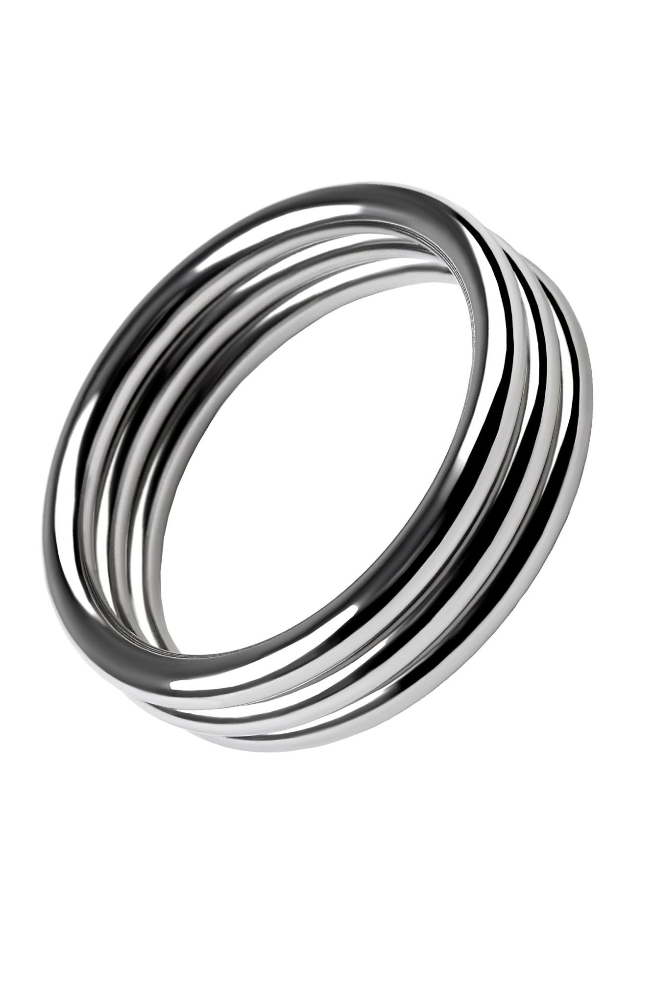 кольцо на пенис toyfa metal, серебряное, ø 4,8 см в Новом Уренгое