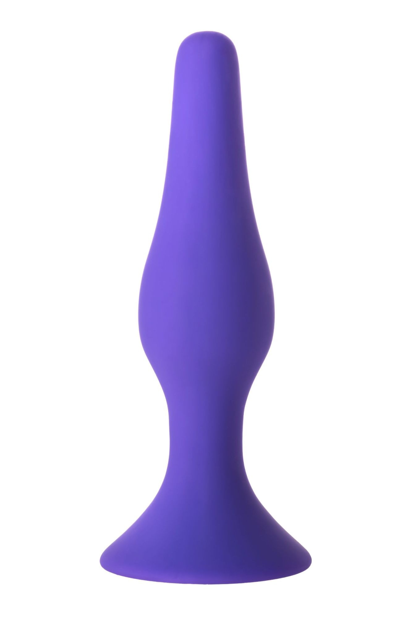 анальная втулка a-toys by toyfa, силикон, фиолетовая, 11,3 см в Новом Уренгое