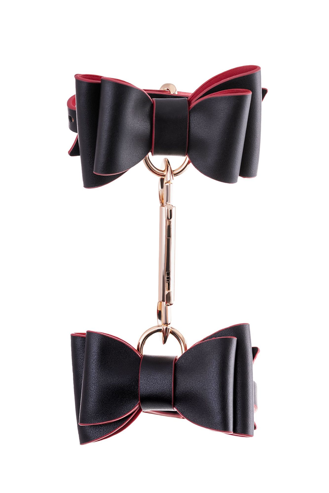бондажный набор toyfa theatre bow-tie, pu-кожа, черный в Новом Уренгое