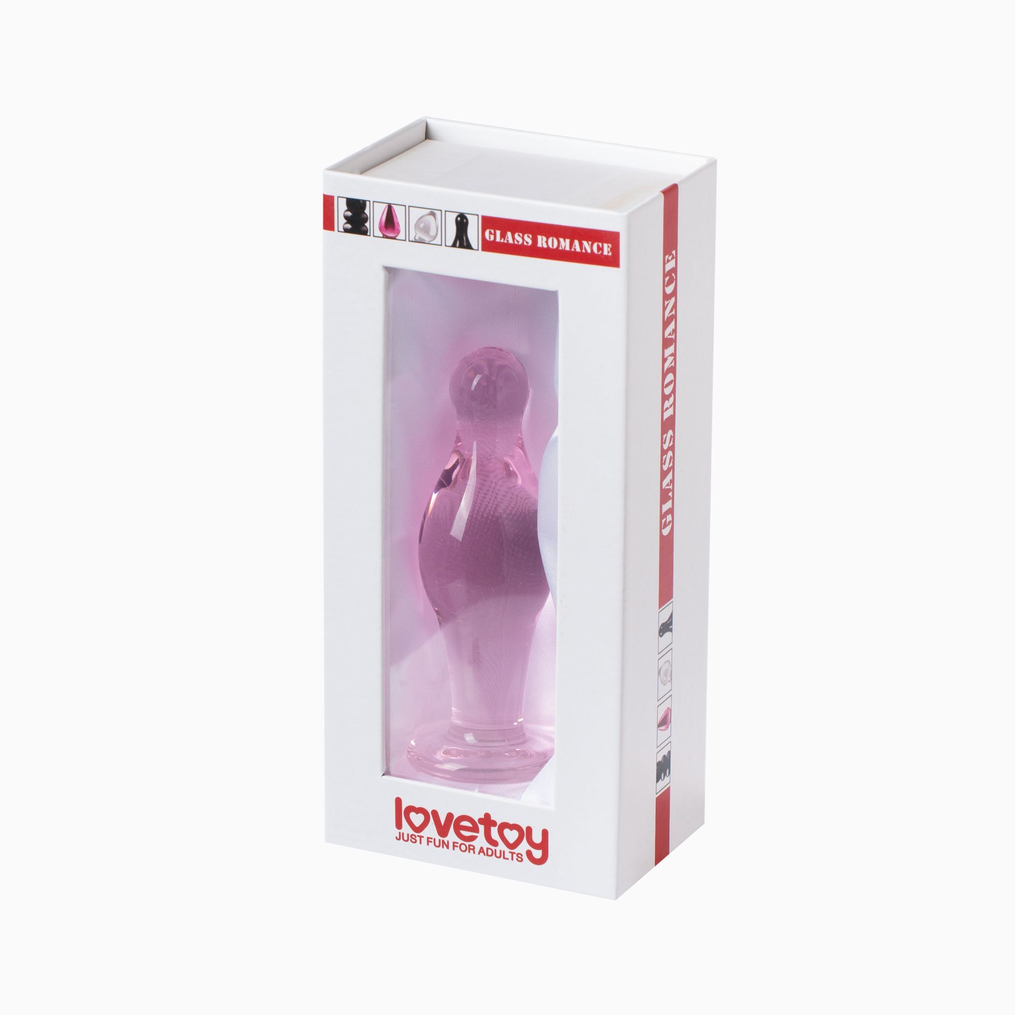  анальная пробка lovetoy, розовая в Новом Уренгое