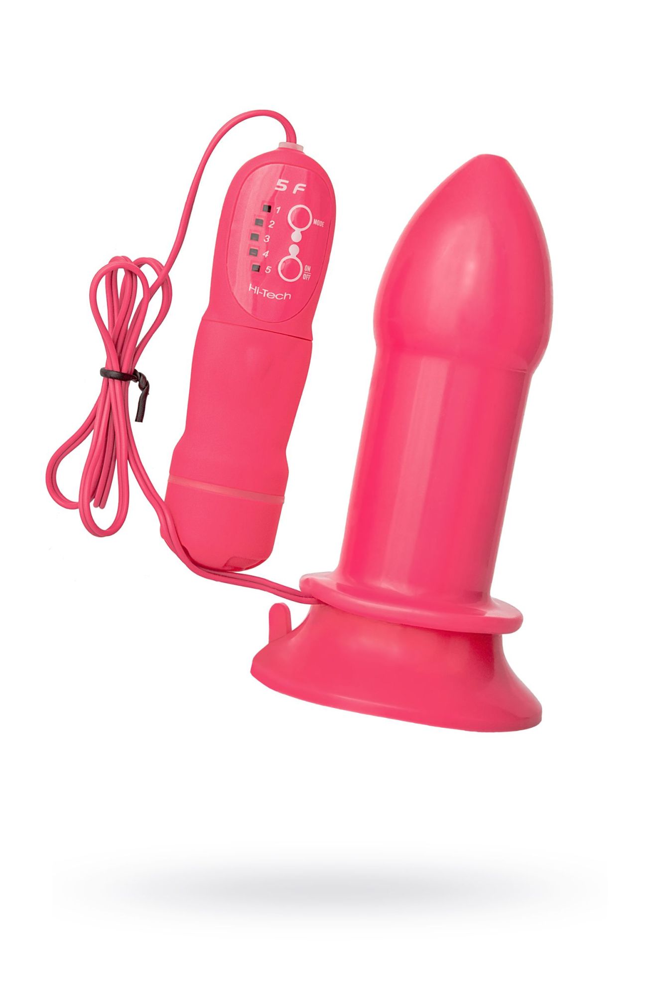 анальная втулка toyfa popo pleasure, tpr, розовая, 13 см в Новом Уренгое