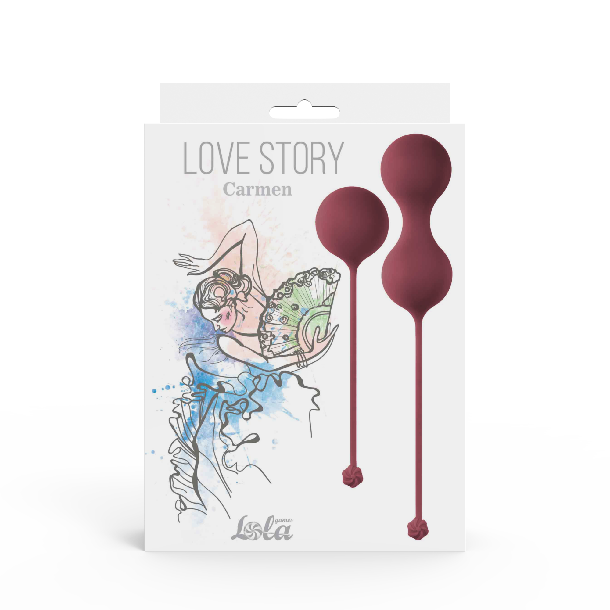 набор вагинальных шариков love story carmen wine red 3011-02lola в Новом Уренгое
