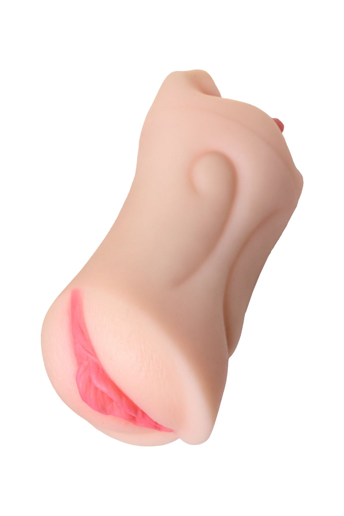 мастурбатор реалистичный toyfa juicy pussy fruity tongue, рот и вагина, tpe, телесный,19 см в Новом Уренгое