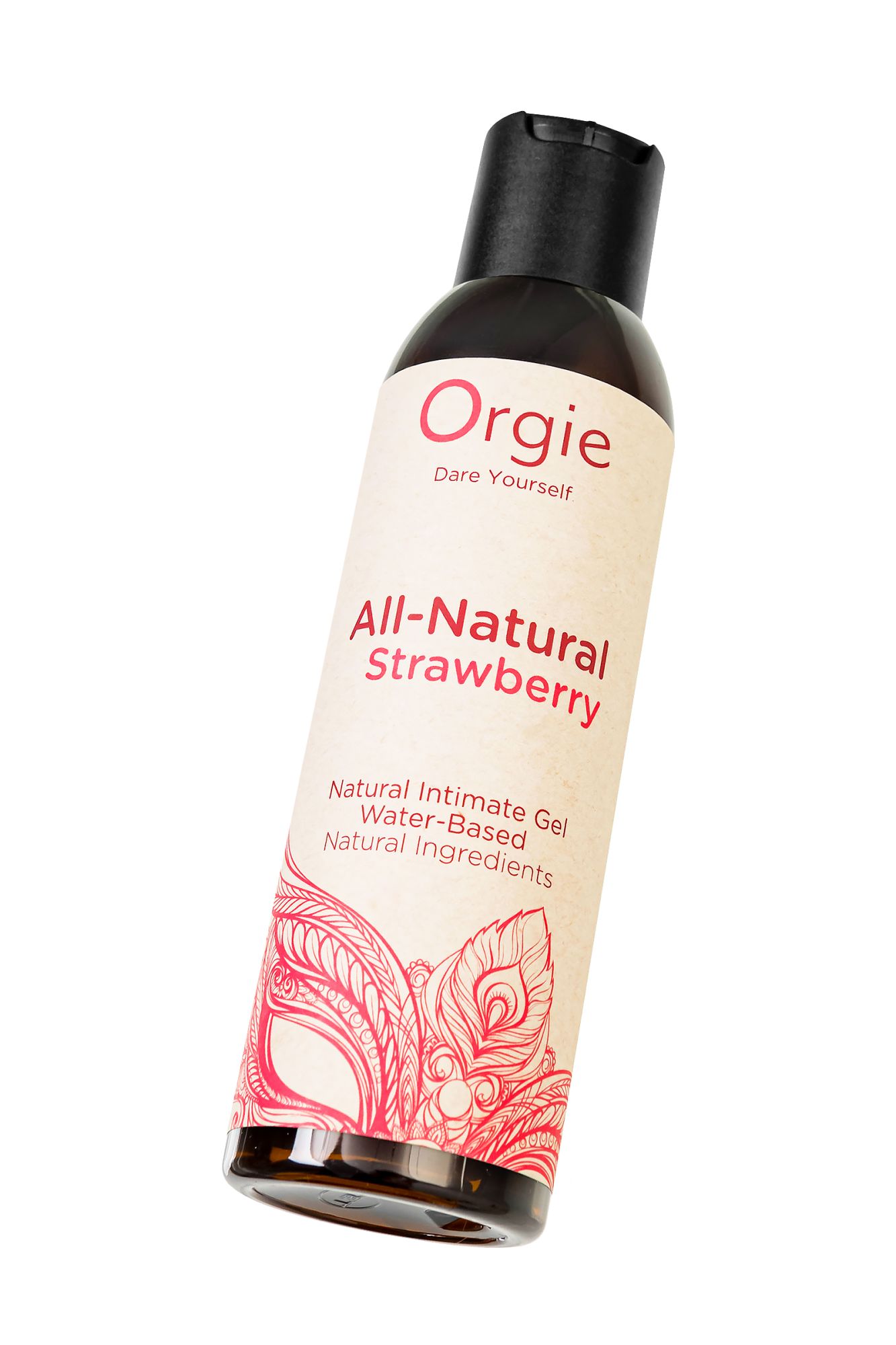 интимный гель orgie all - natural strawberry на водной основе, 150 мл в Новом Уренгое