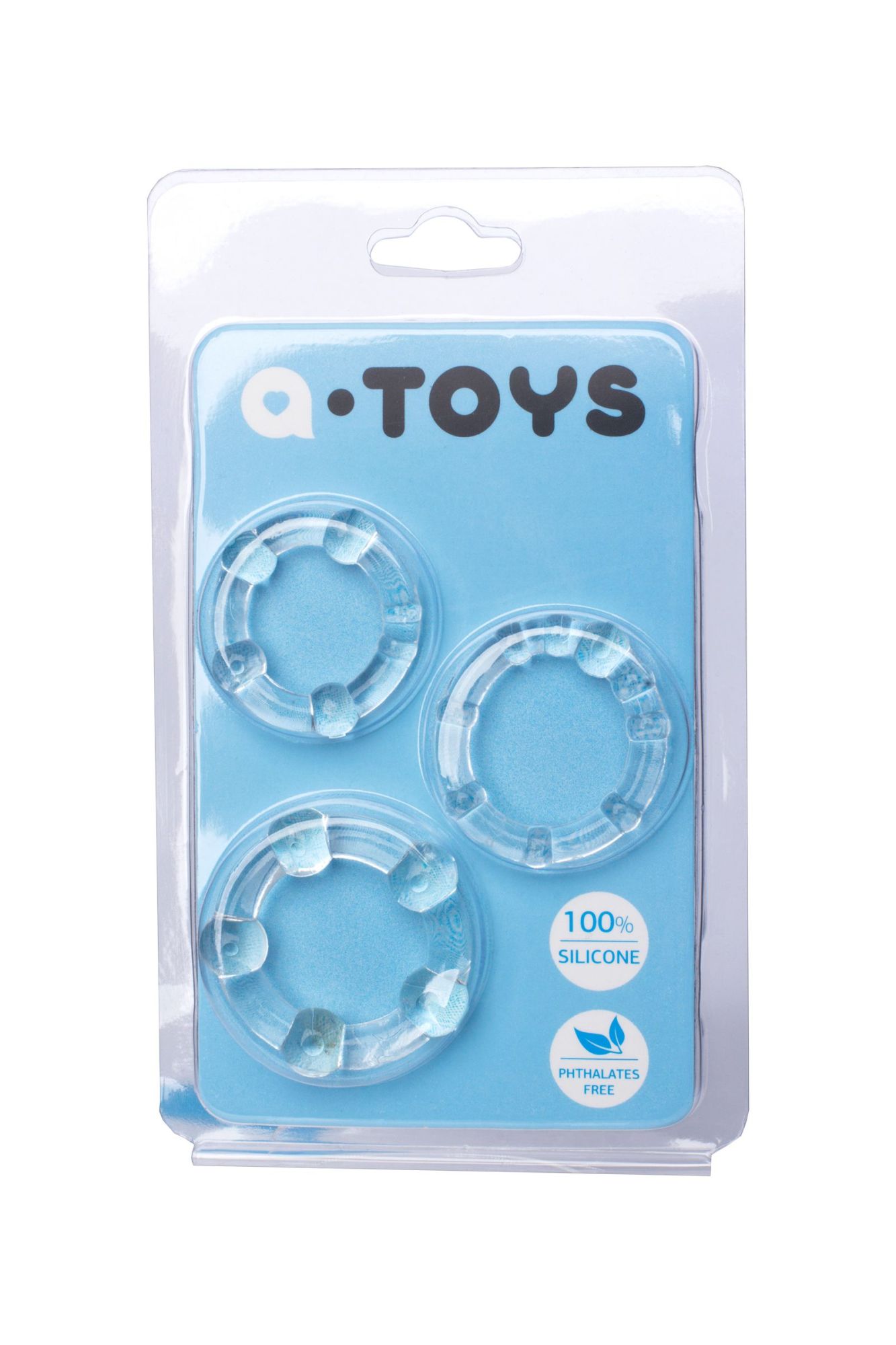 набор колец toyfa a-toys, силикон, прозрачный в Новом Уренгое