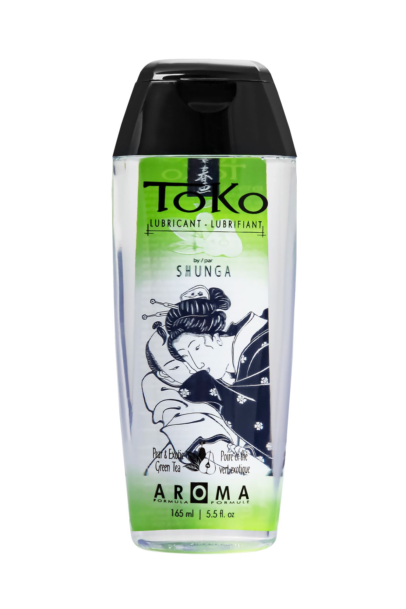 лубрикант shunga toko aroma на водной основе, груша и зеленый чай, 165 мл в Новом Уренгое