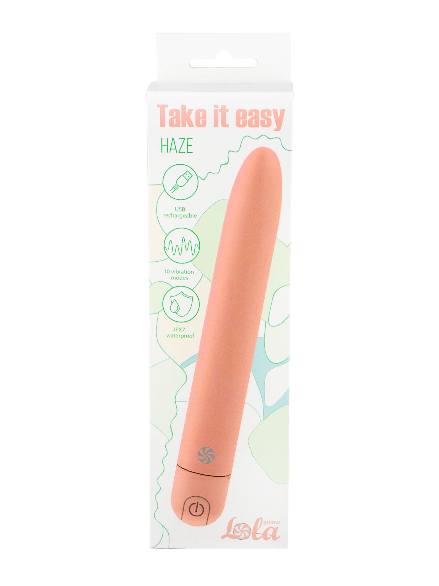 перезаряжаемый вибратор take it easy haze peach 9025-01lola в Новом Уренгое