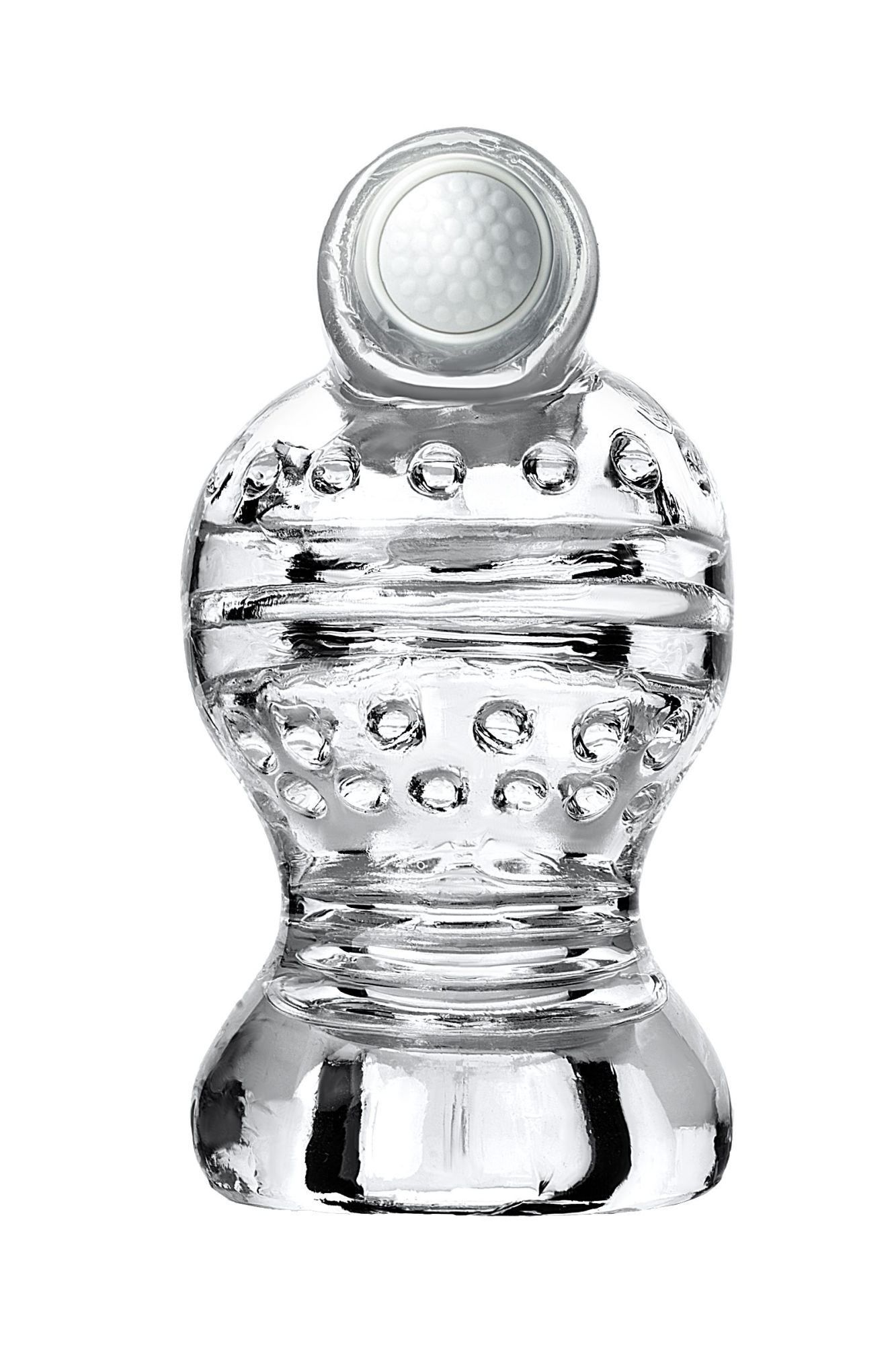 мастурбатор нереалистичный lingam by toyfa  shakti, tpe, прозрачный, 9 см в Новом Уренгое