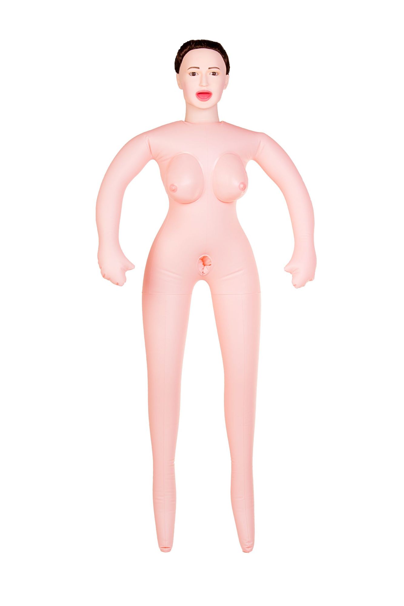 кукла надувная dolls-x by toyfa gabriella с реалистичной головой, брюнетка, с тремя отверстиями в Новом Уренгое