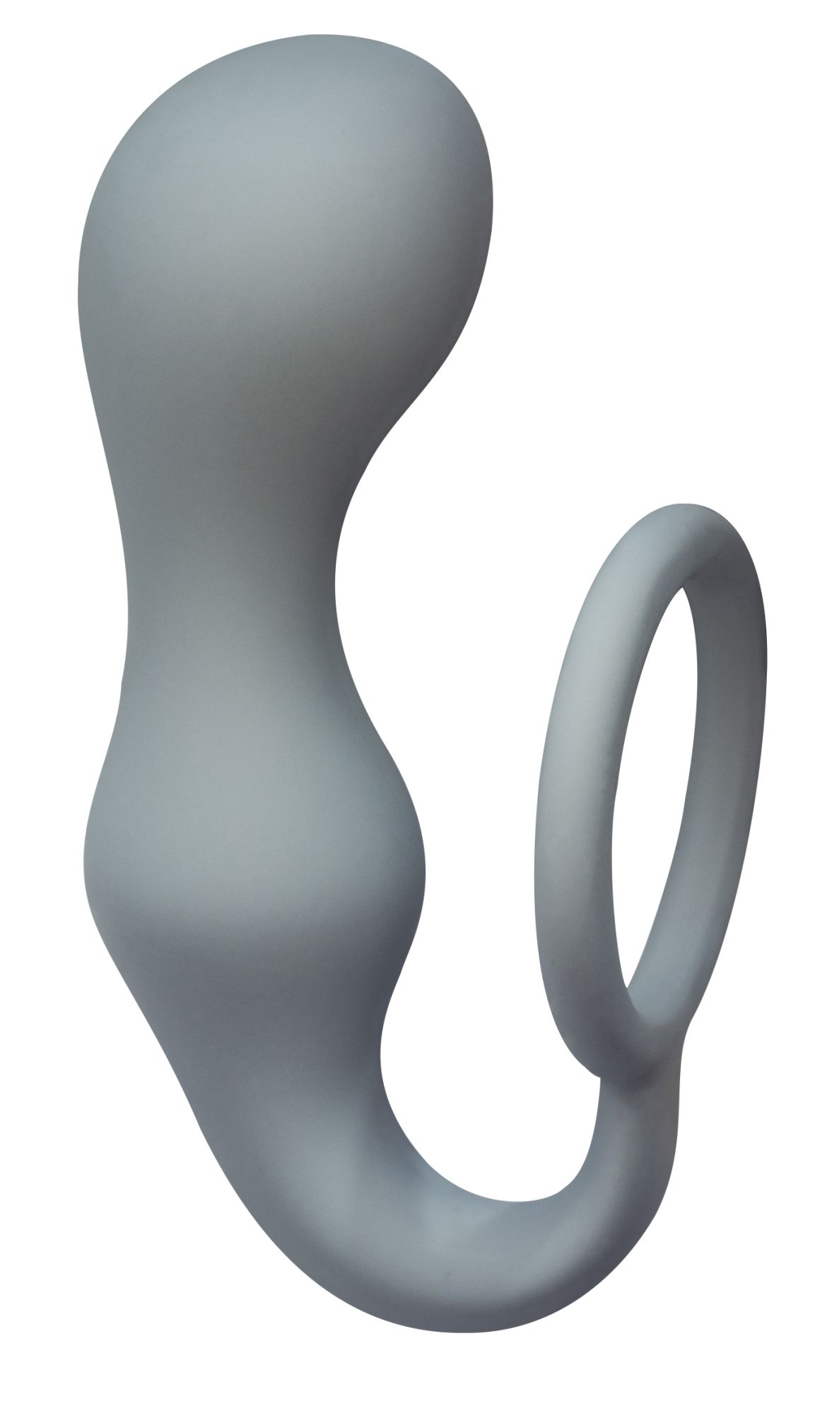 эрекционное кольцо с анальной пробкой double pleasure anal plug grey 4217-02lola в Новом Уренгое