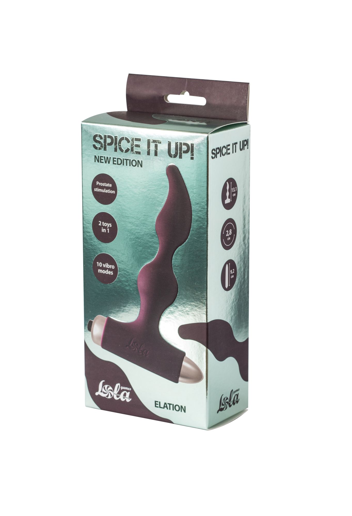 анальная пробка с вибрацией spice it up new edition elation wine red 8018-03lola в Новом Уренгое