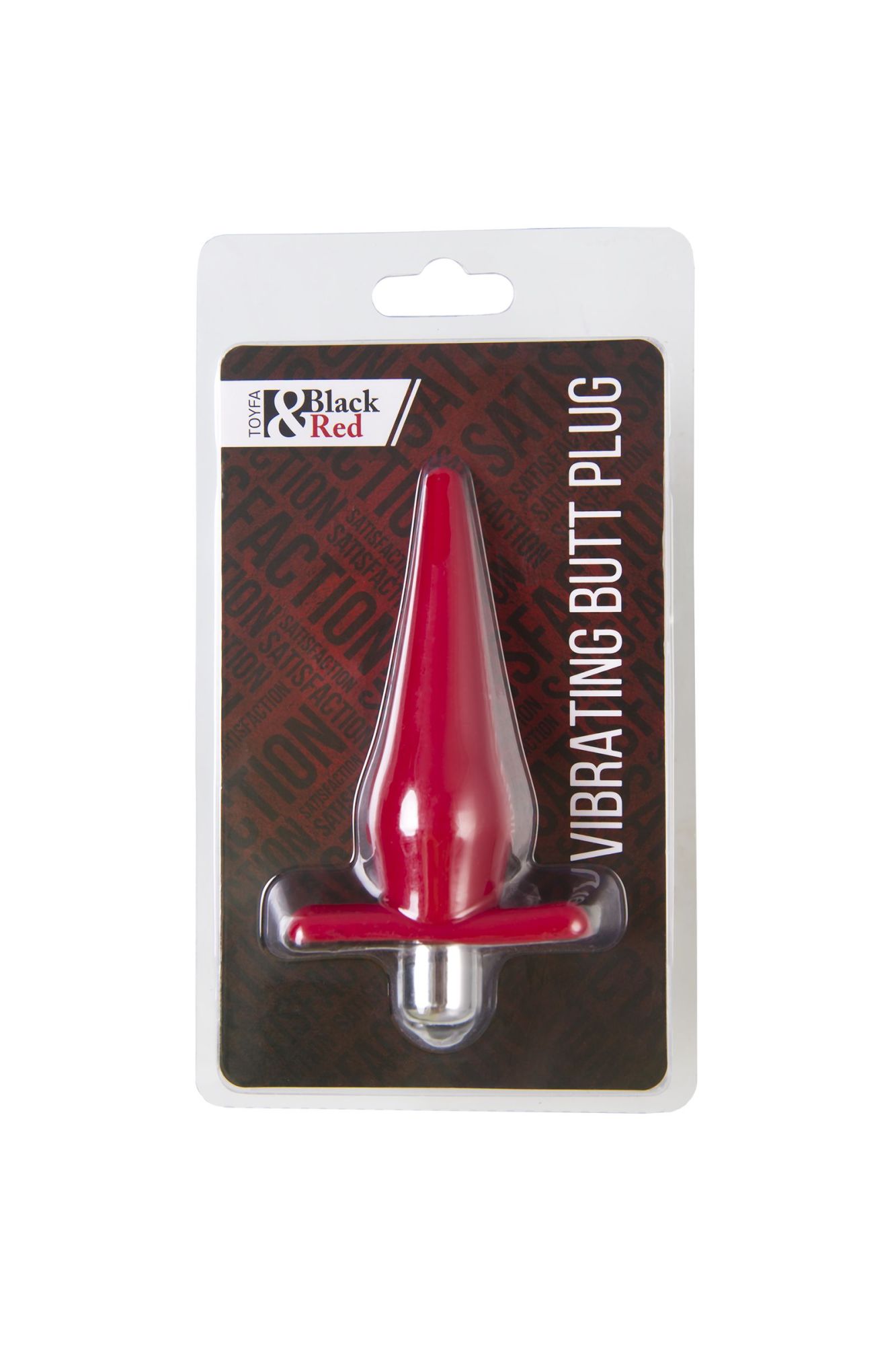 анальная втулка black&red by toyfa, tpe, красный, 12,7 см, ø 3 см в Новом Уренгое