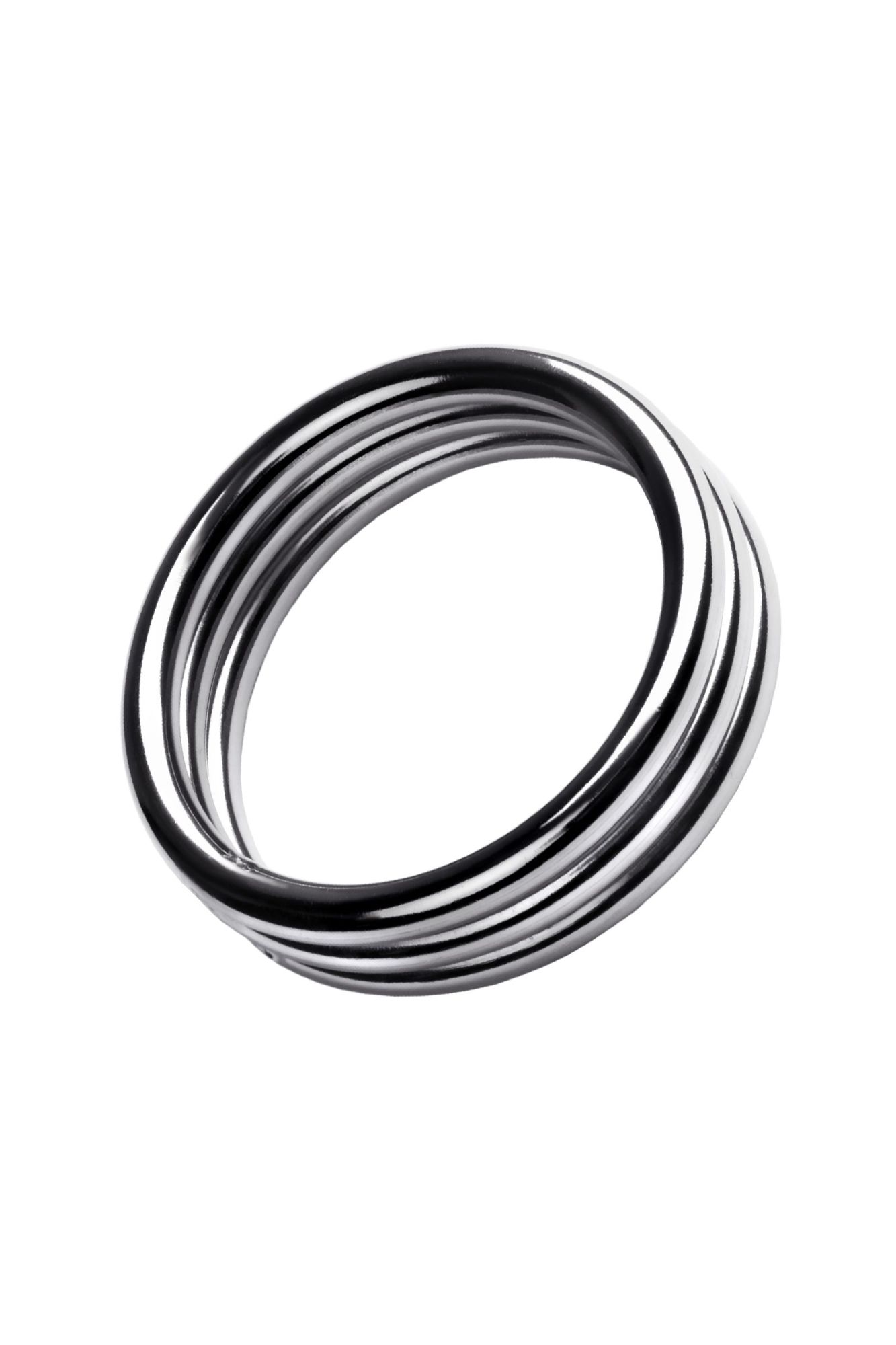 кольцо на пенис toyfa metal, серебряное, ø 4,8 см в Новом Уренгое