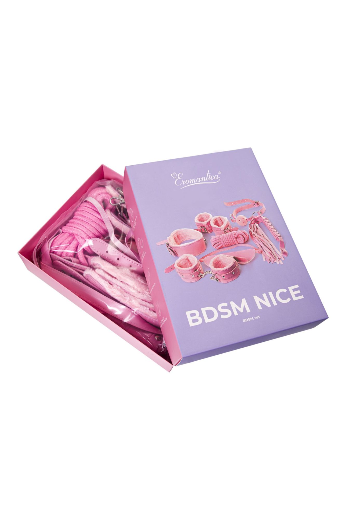 набор для ролевых игр eromantica bdsm nice, розовый в Новом Уренгое