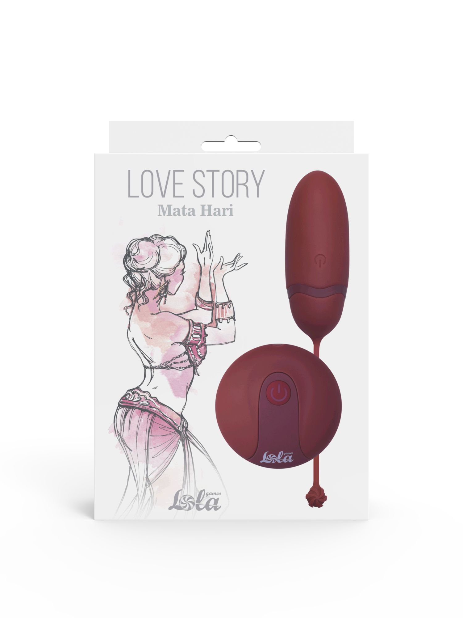 виброяйцо на пульте управления love story mata hari wine red 1800-03lola в Новом Уренгое
