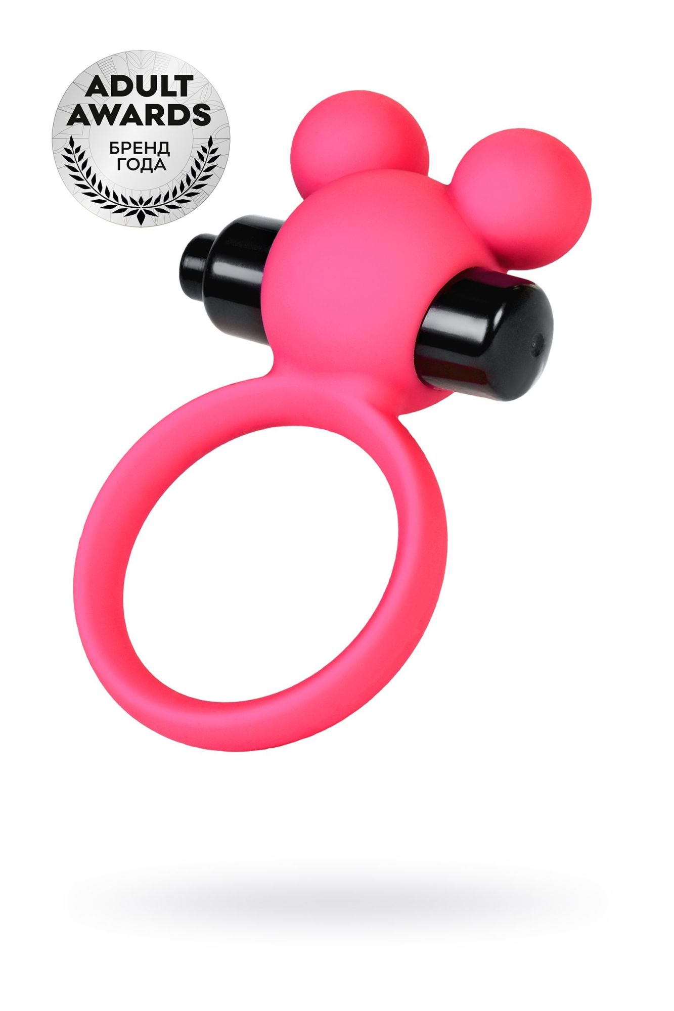 виброкольцо на пенис a-toys by toyfa pikle, силикон, розовое, 6,9 см, ø 3,1 см в Новом Уренгое