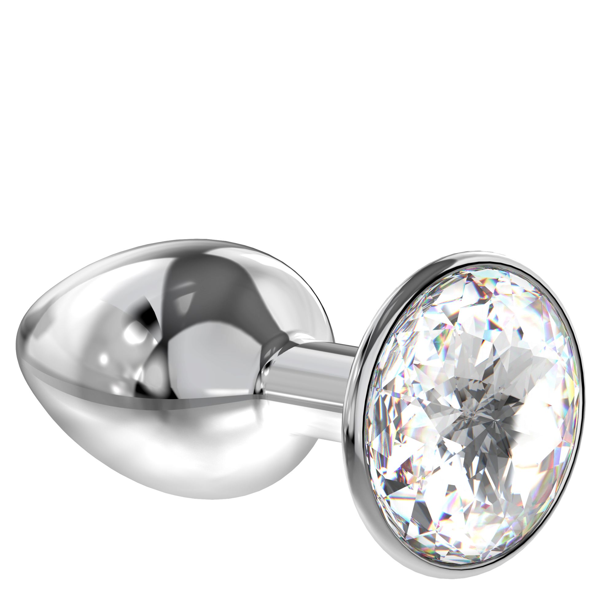 большая анальная пробка diamond clear sparkle xl 4028-02lola в Новом Уренгое