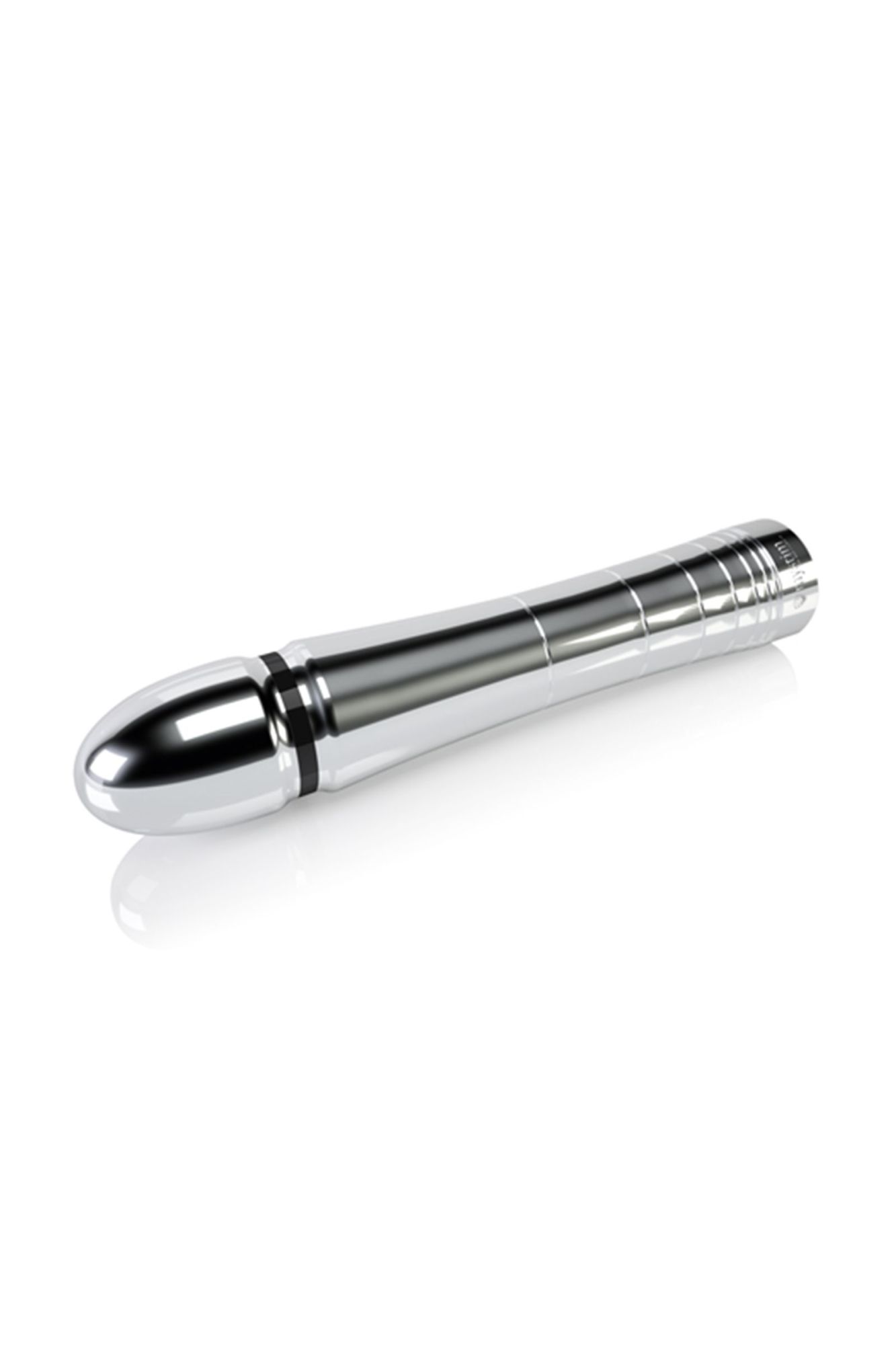 фаллоимитатор mystim glossy glen, электростимуляция, хирургическая сталь, серебряный, 14 см в Новом Уренгое