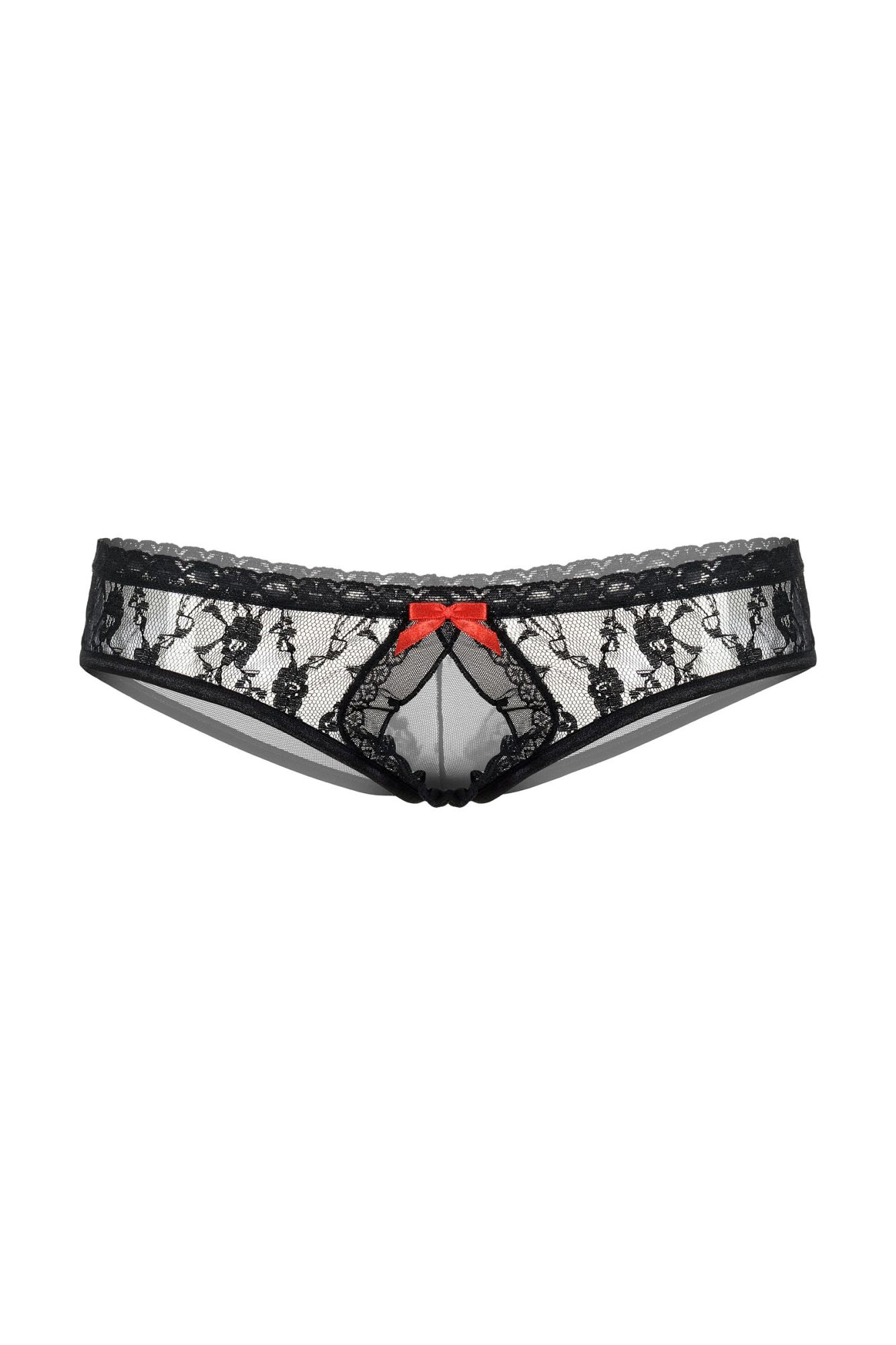Эротическое трусики кружевные открытые softline collection, черный, m/l в Новом Уренгое