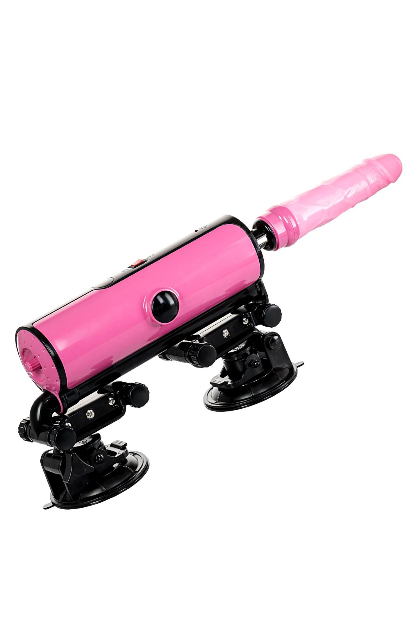 секс-машина motorlovers by toyfa pink-punk, abs, розовый, 36 см в Новом Уренгое