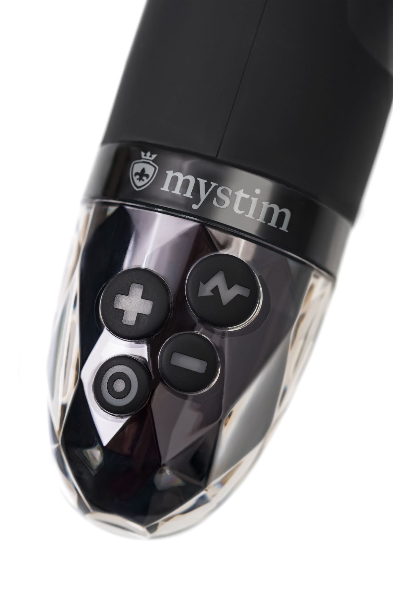 вибратор mystim sleak freak с электростимуляцией,силикон, черный, 14,5 см в Новом Уренгое