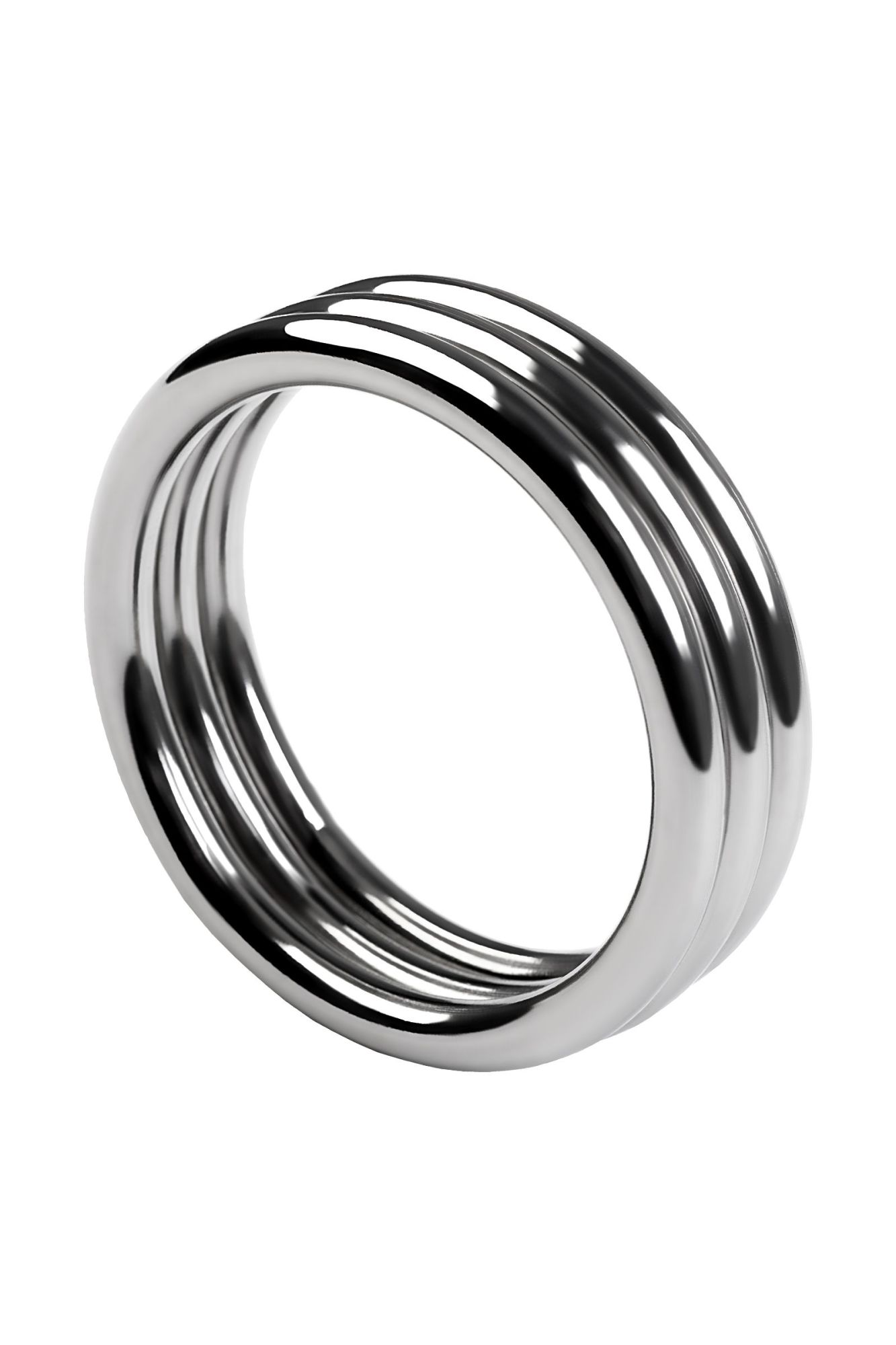 кольцо на пенис toyfa metal, серебряное, ø 5,2 см в Новом Уренгое