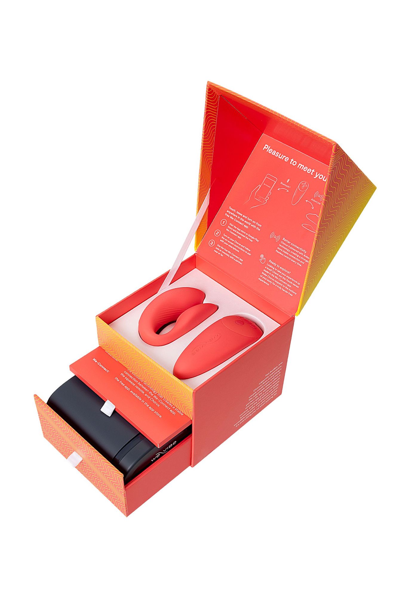 вибратор we-vibe chorus силикон, коралловый в Новом Уренгое