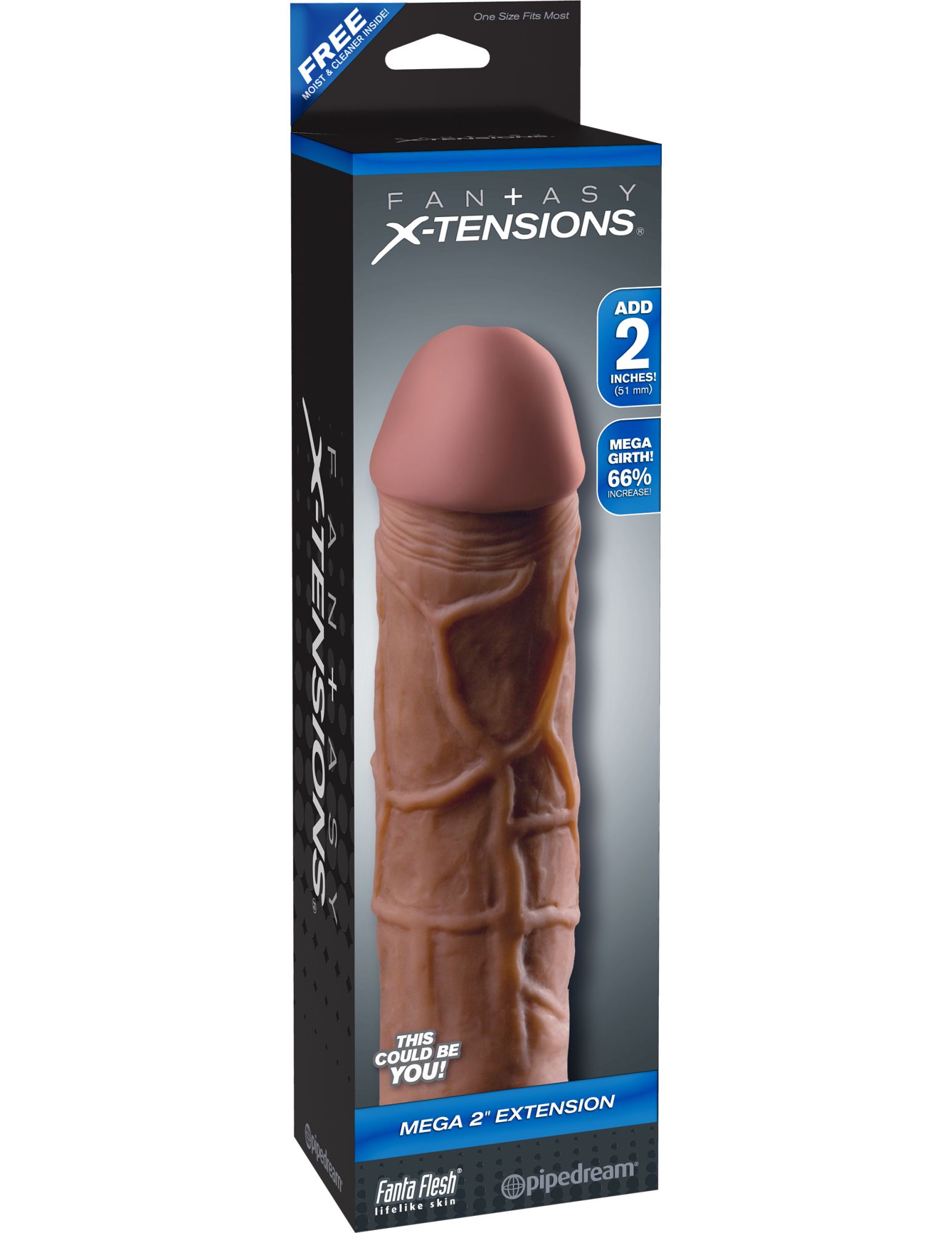 удлинняющая насадка fx mega 2'' extension brown 411429pd в Новом Уренгое