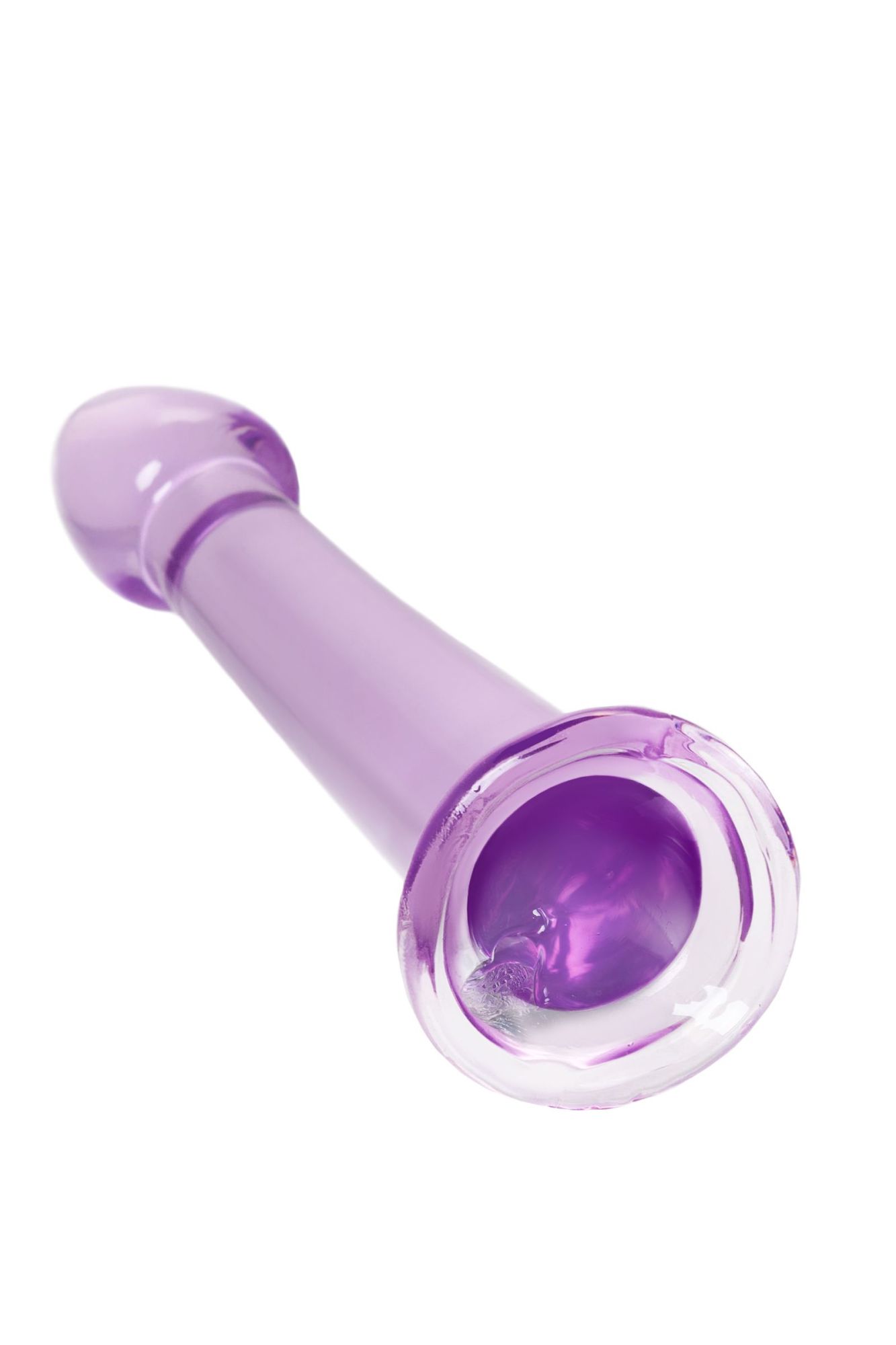 нереалистичный фаллоимитатор jelly dildo s toyfa basic, tpe, фиолетовый, 15,5 см в Новом Уренгое